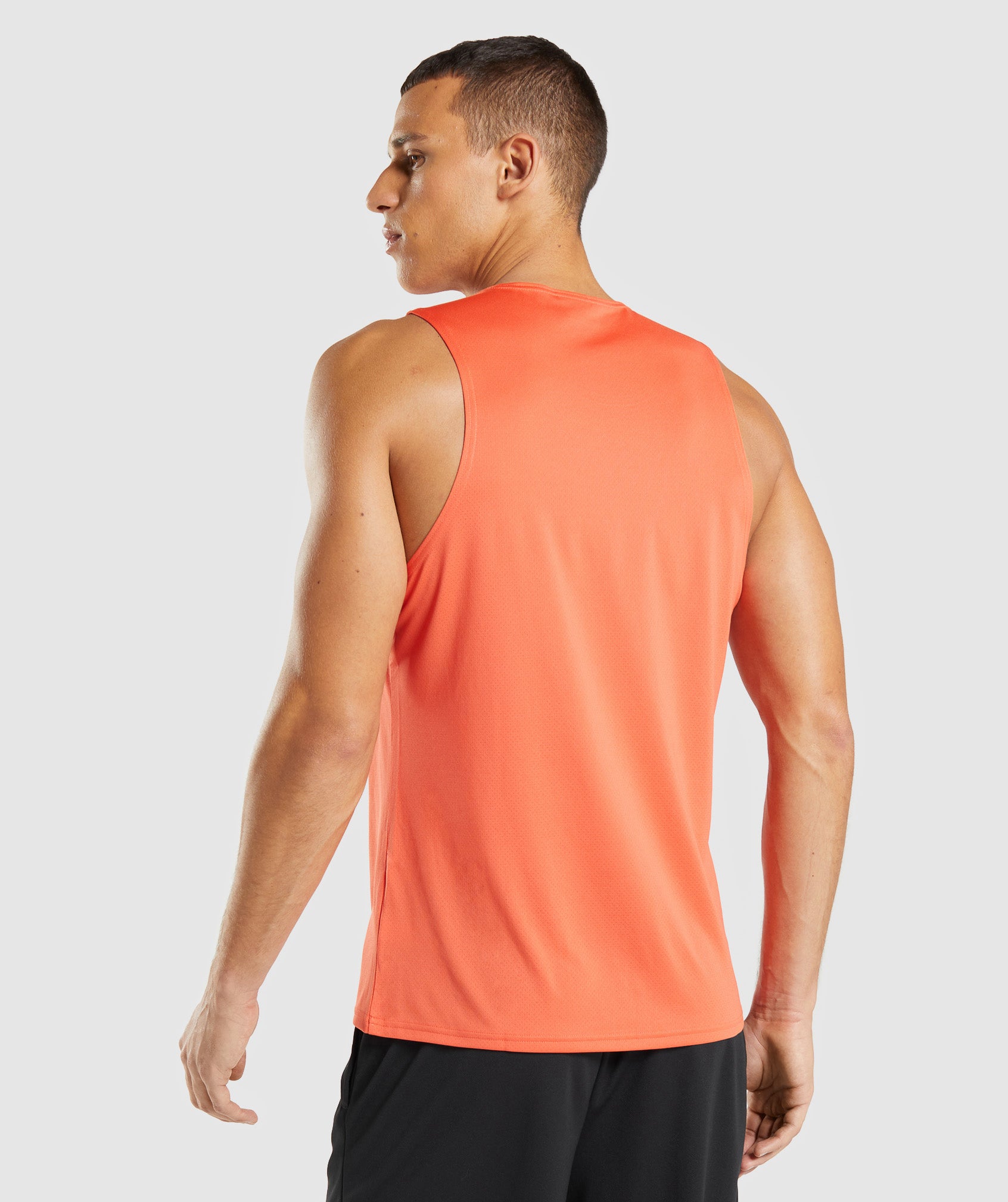 Camiseta Tirantes Gymshark Arrival Hombre Naranjas | 4158362-KP