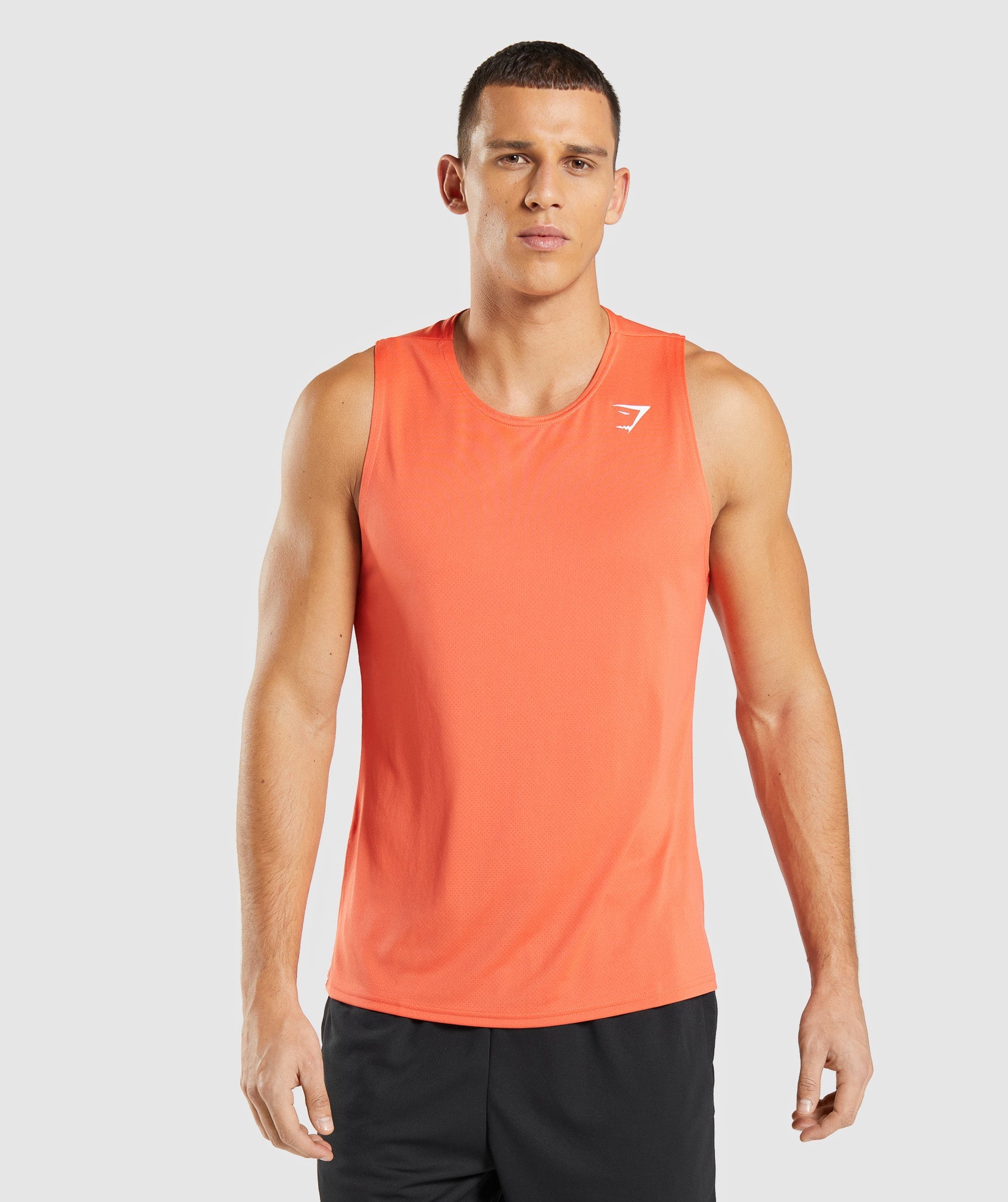 Camiseta Tirantes Gymshark Arrival Hombre Naranjas | 4158362-KP