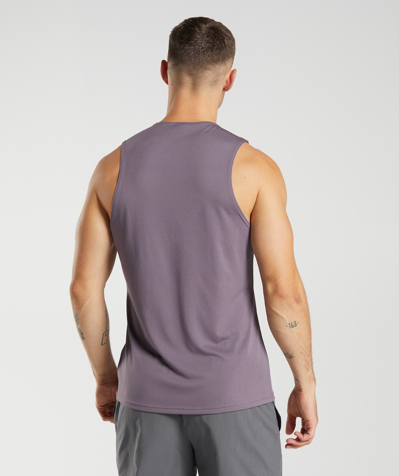 Camiseta Tirantes Gymshark Arrival Hombre Moradas | 4531807-QA