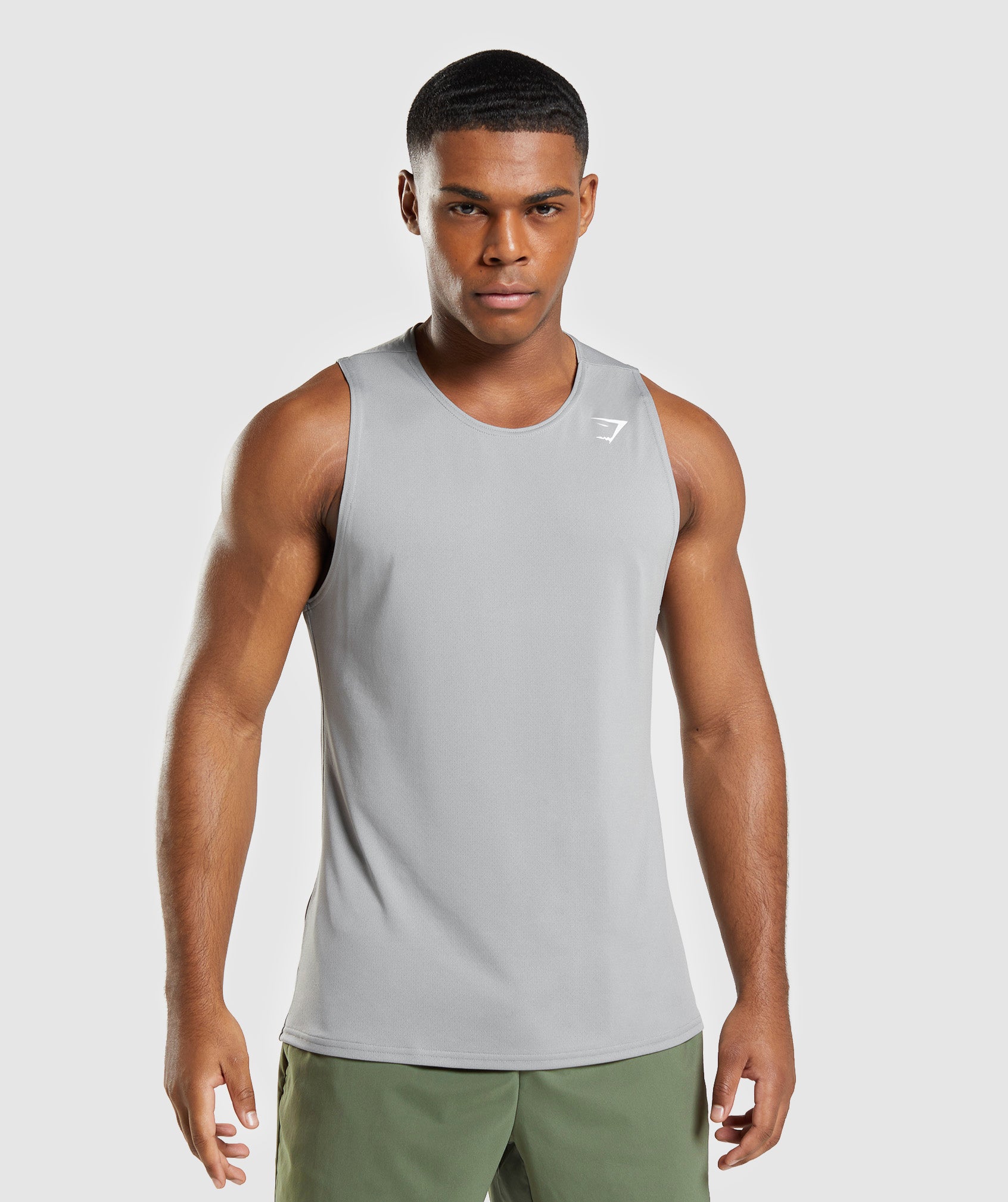 Camiseta Tirantes Gymshark Arrival Hombre Gris | 7364251-MH