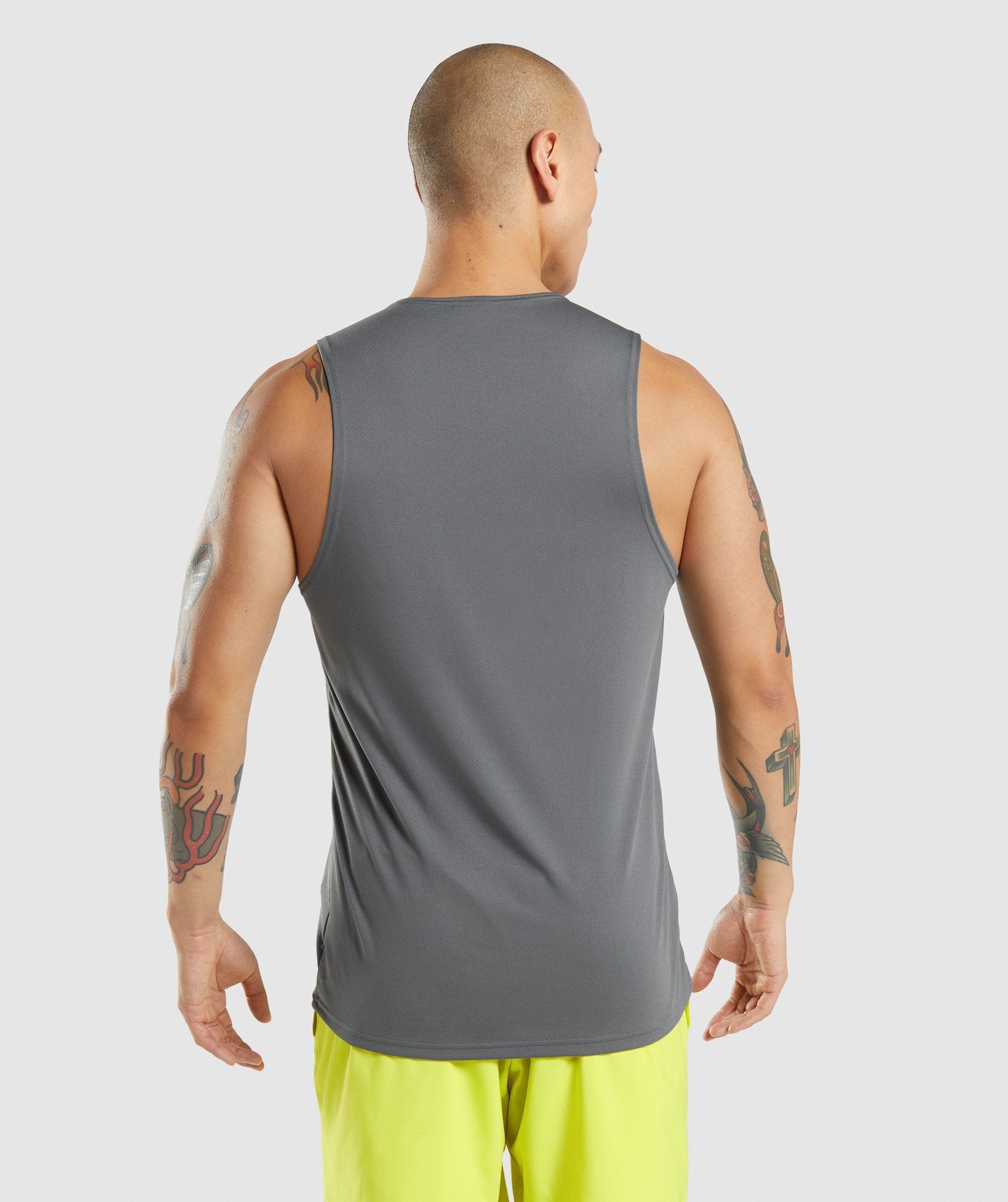 Camiseta Tirantes Gymshark Arrival Hombre Gris | 8031965-MF