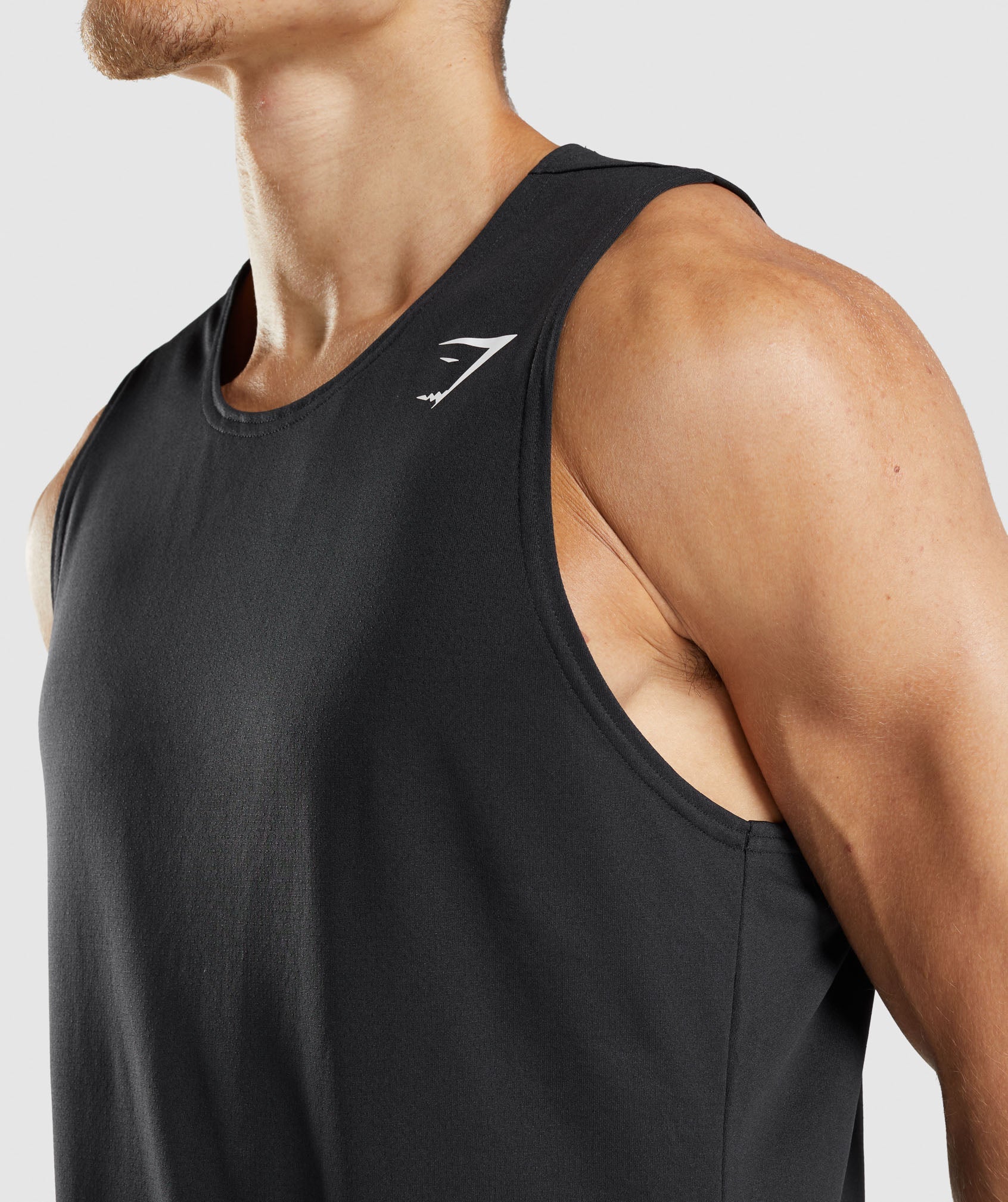 Camiseta Tirantes Gymshark Arrival Hombre Negras | 9603148-ZR