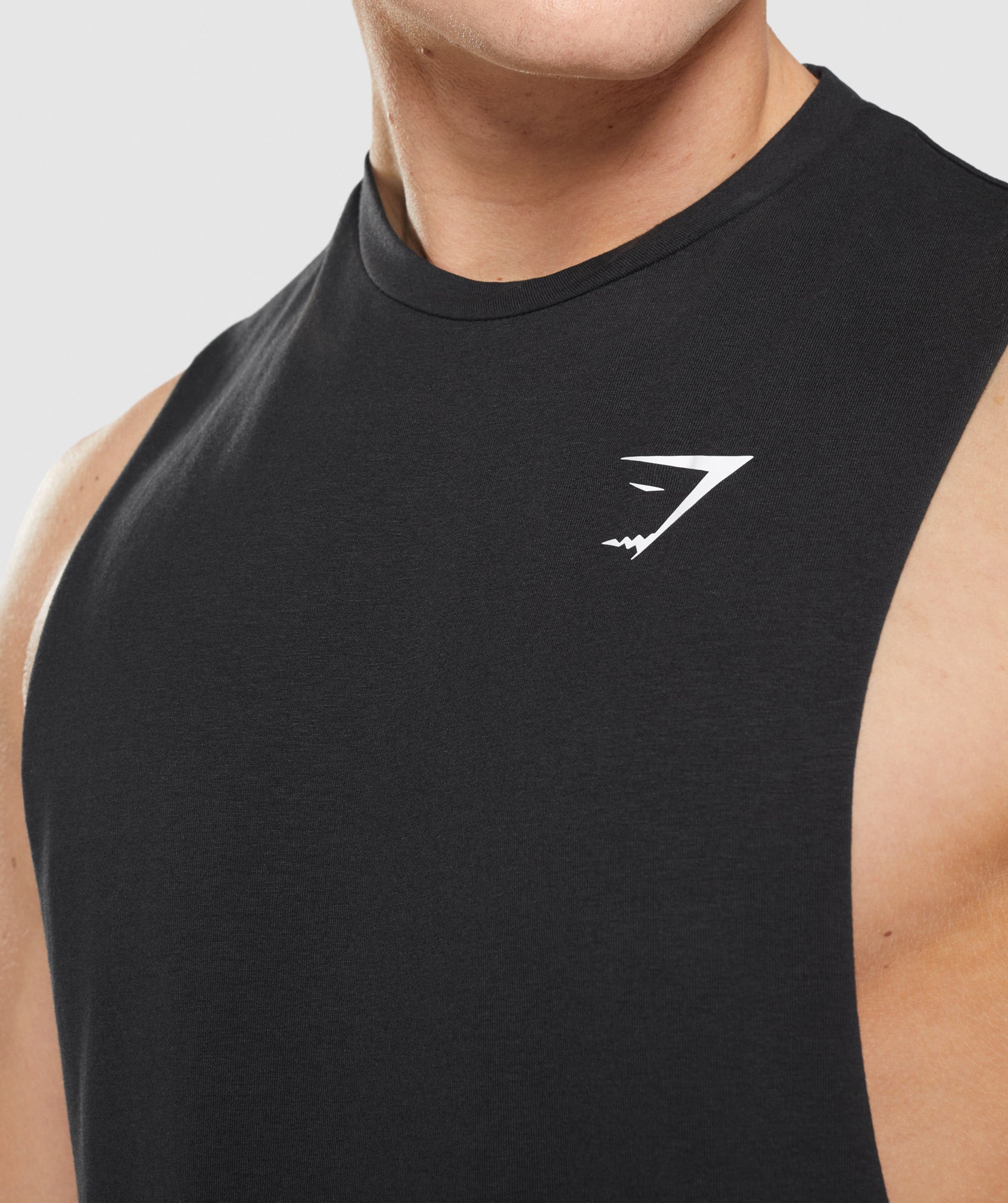 Camiseta Tirantes Gymshark Critical 2.0 Drop Arm Hombre Negras | 3174856-DC