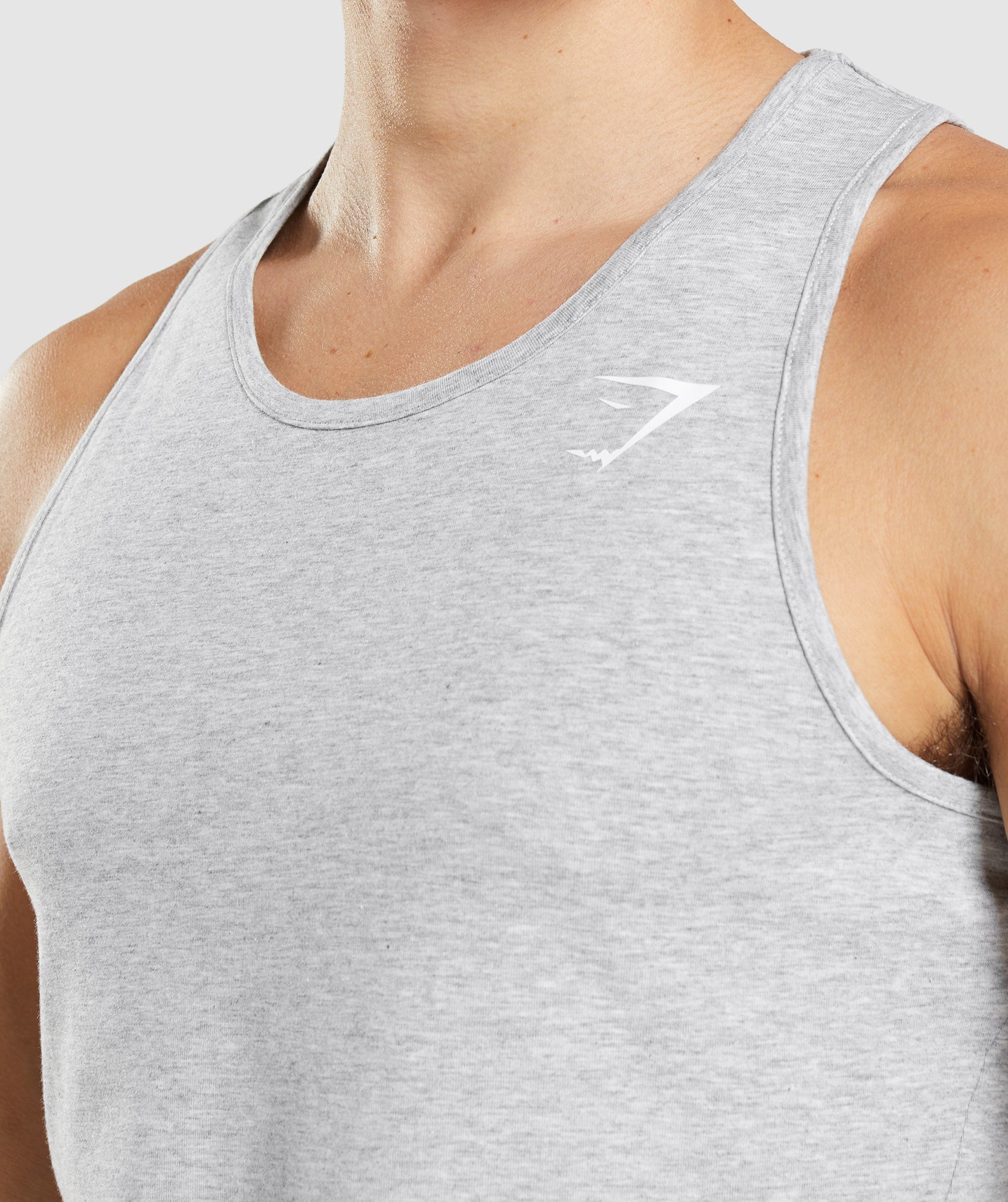 Camiseta Tirantes Gymshark Critical 2.0 Hombre Gris Claro | 6940732-OA