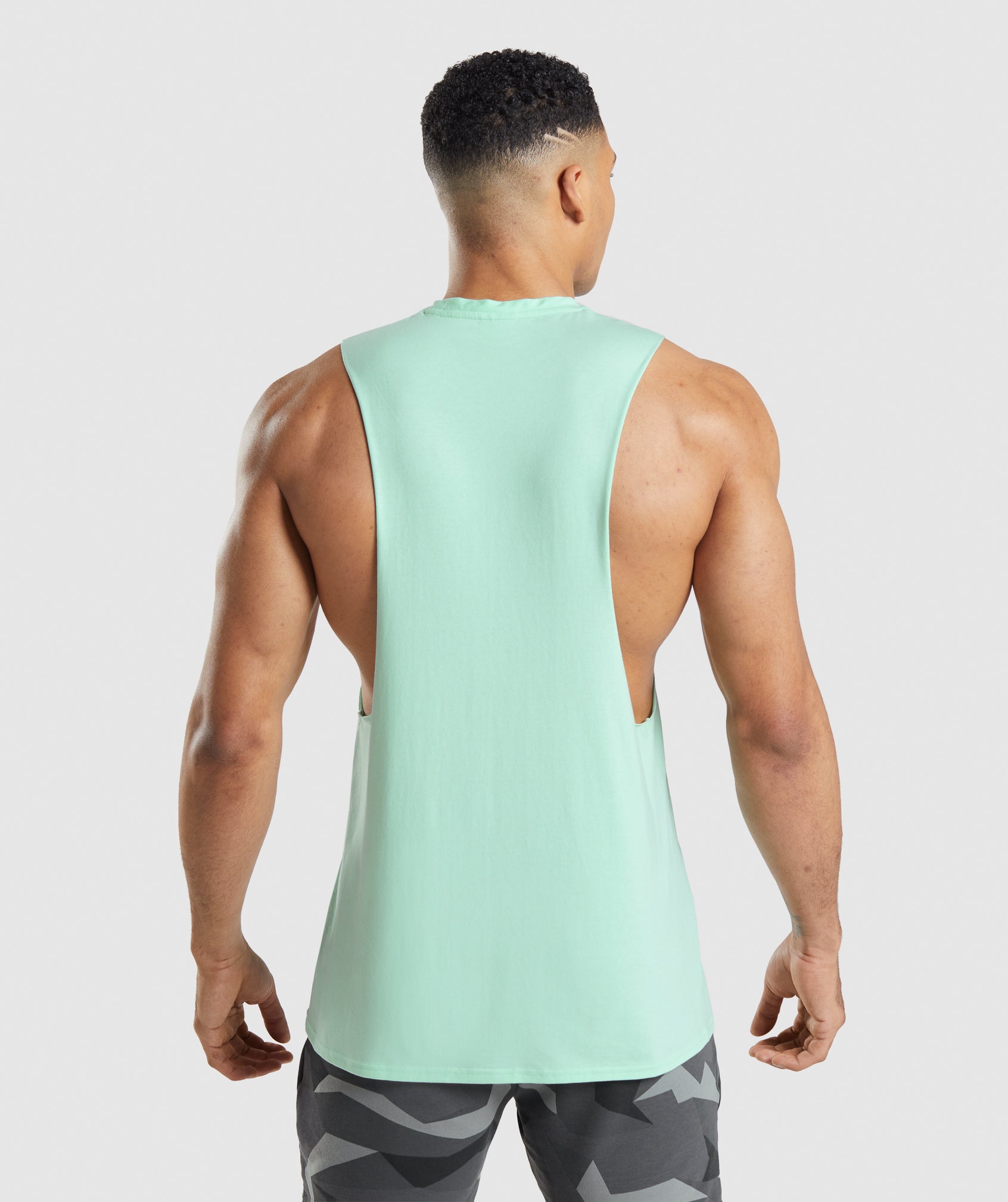 Camiseta Tirantes Gymshark Critical Drop Arm Hombre Azules | 8763529-FE