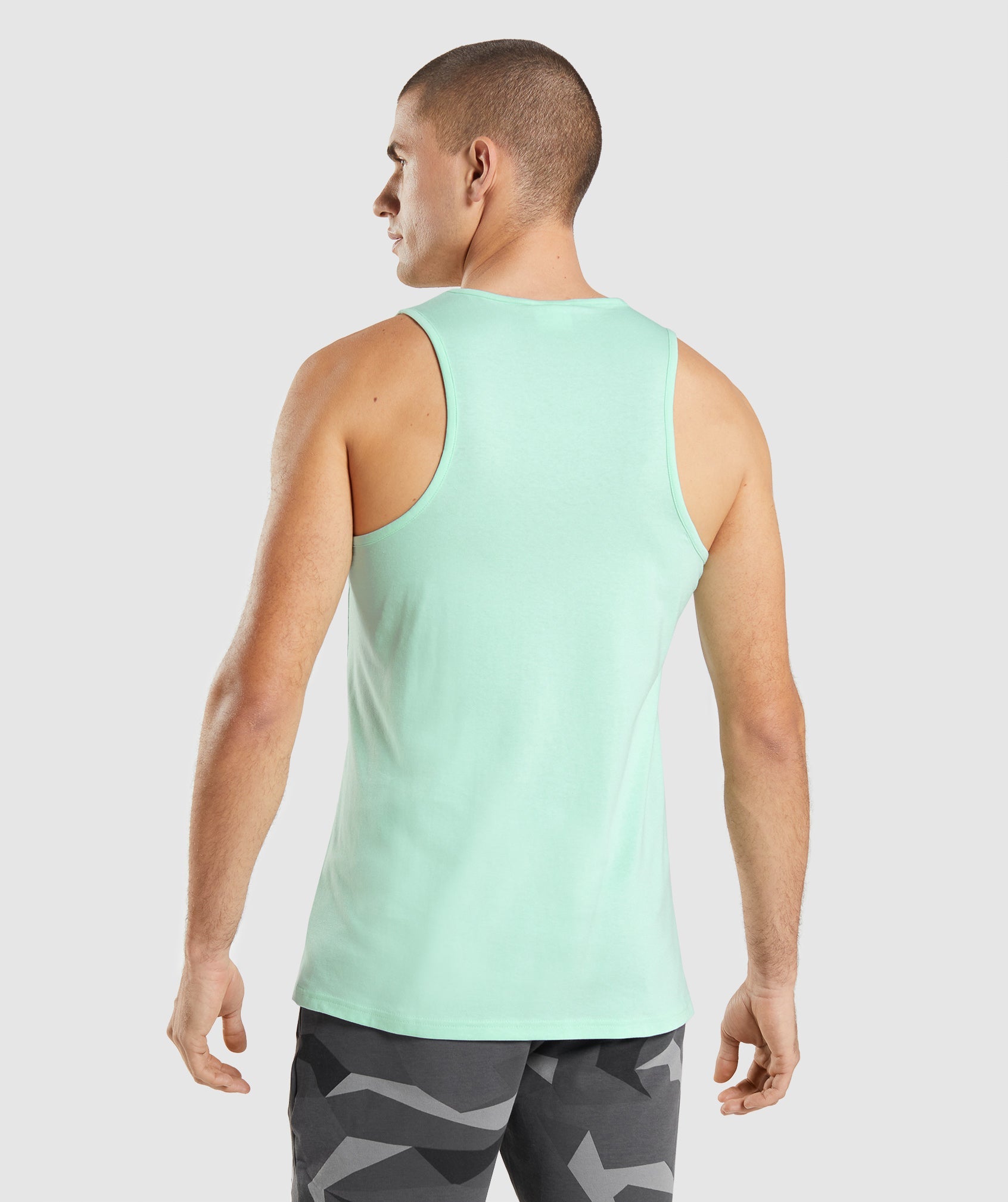 Camiseta Tirantes Gymshark Critical Hombre Azules | 5294781-MK