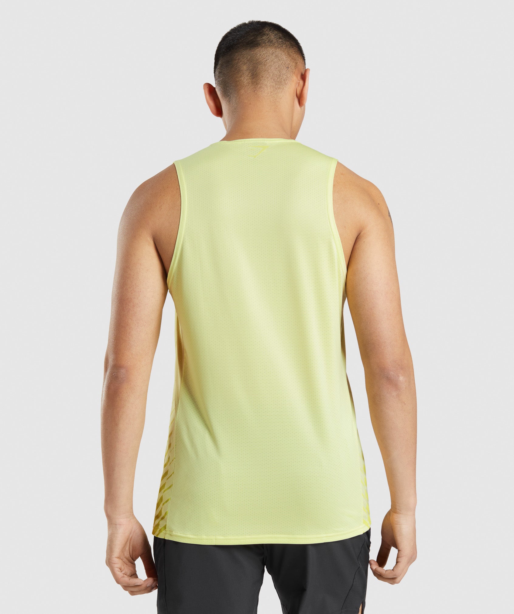 Camiseta Tirantes Gymshark Deporte Stripe Hombre Verde | 2431560-DI