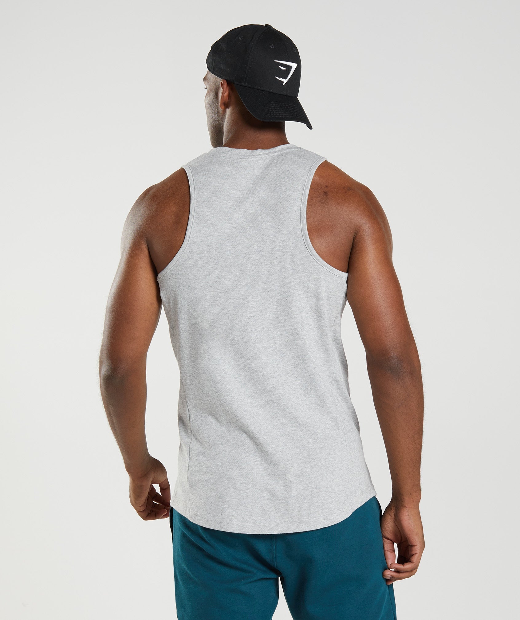 Camiseta Tirantes Gymshark React Hombre Gris Claro | 5130749-EN