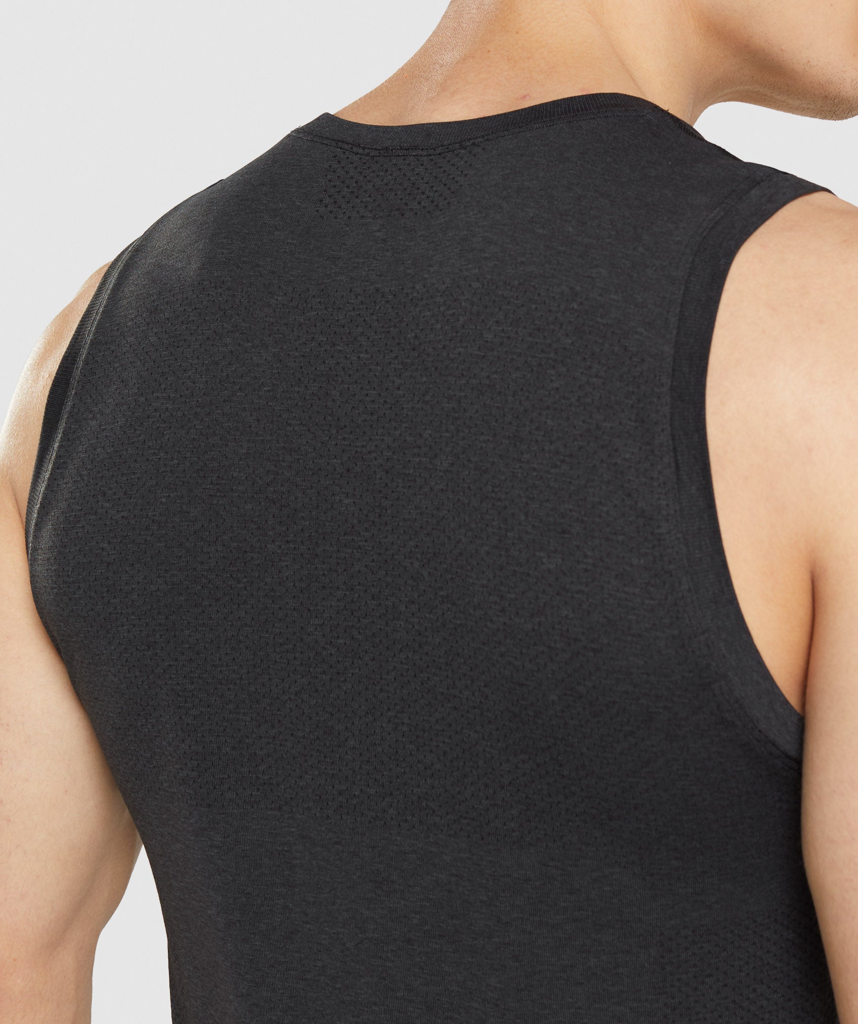 Camiseta Tirantes Gymshark Vital Seamless Light Hombre Negras | 0265781-MA