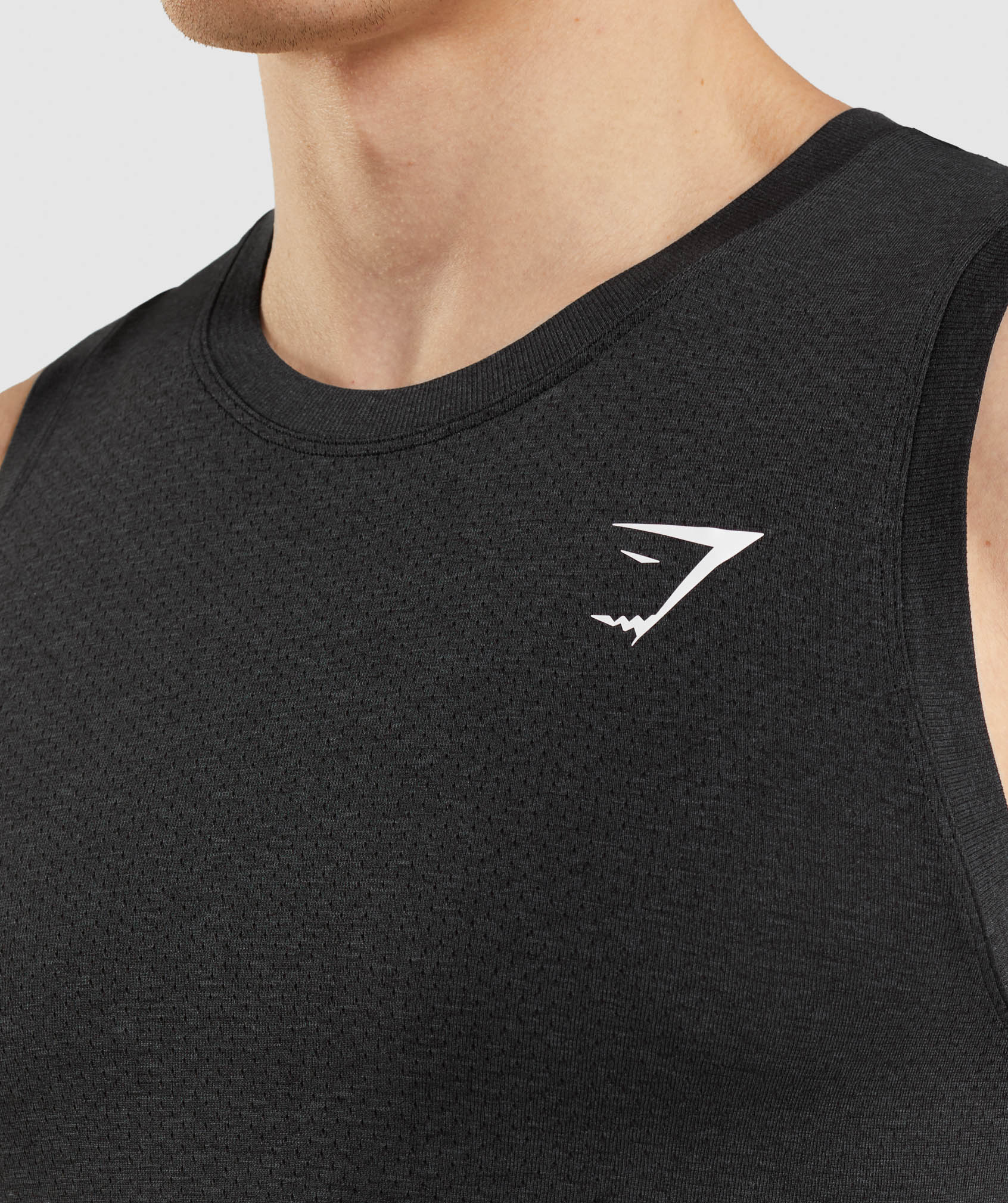 Camiseta Tirantes Gymshark Vital Seamless Light Hombre Negras | 0265781-MA