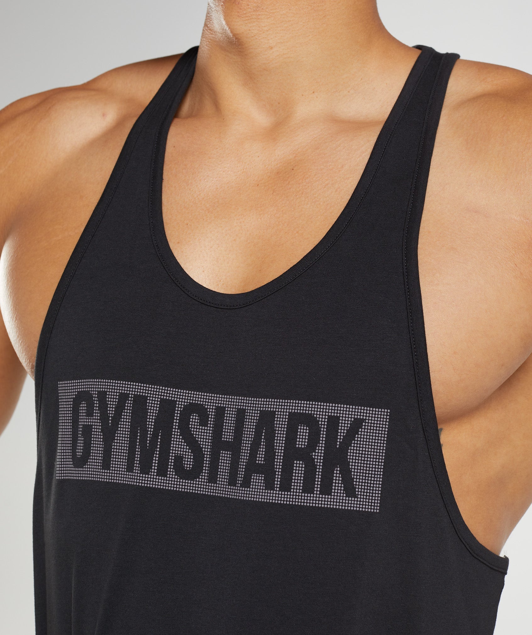 Chalecos Gymshark Block Stringer Hombre Negras | 6734089-XT