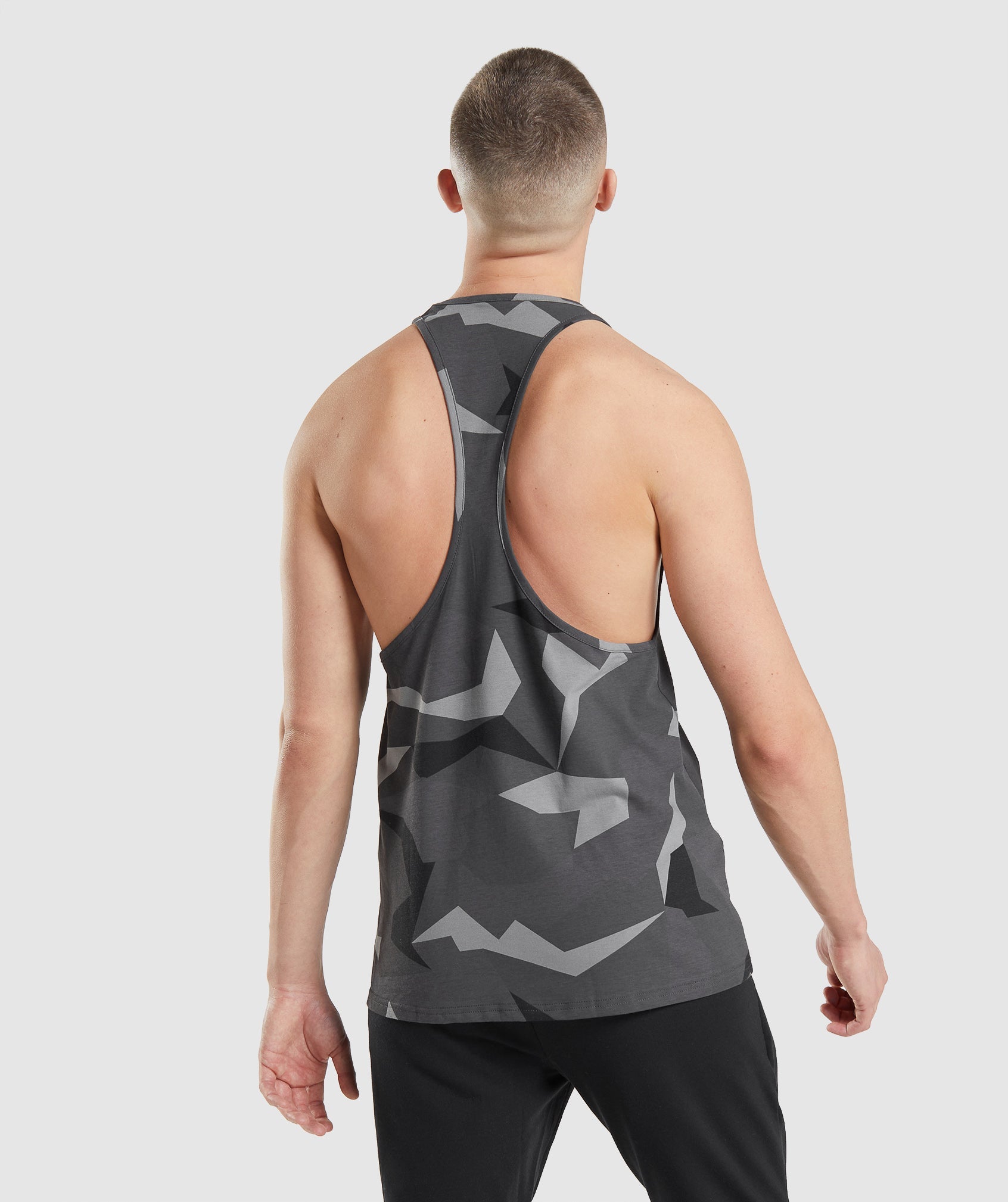 Chalecos Gymshark Critical Stringer Hombre Negras | 6145320-AW