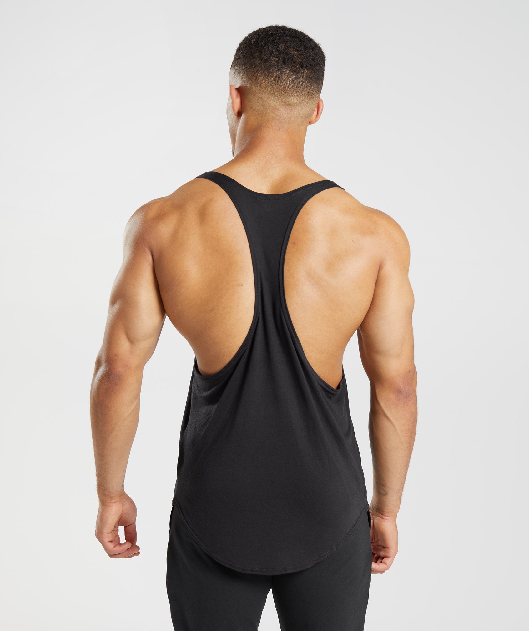 Chalecos Gymshark GS x David Laid Stringer Hombre Negras | 5207396-BA