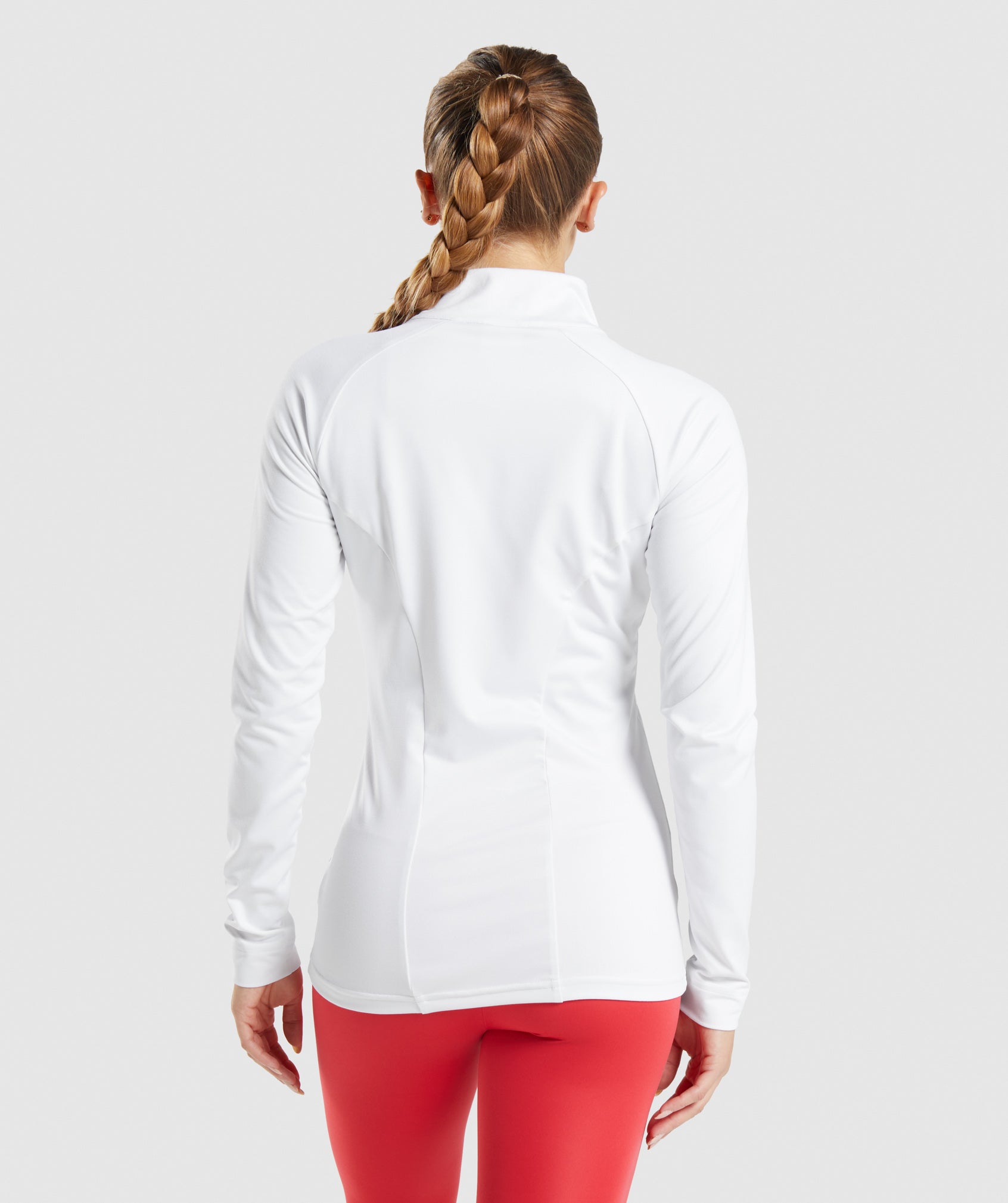 Chaquetas Gymshark Entrenamiento Mujer Blancas | 0617439-OI