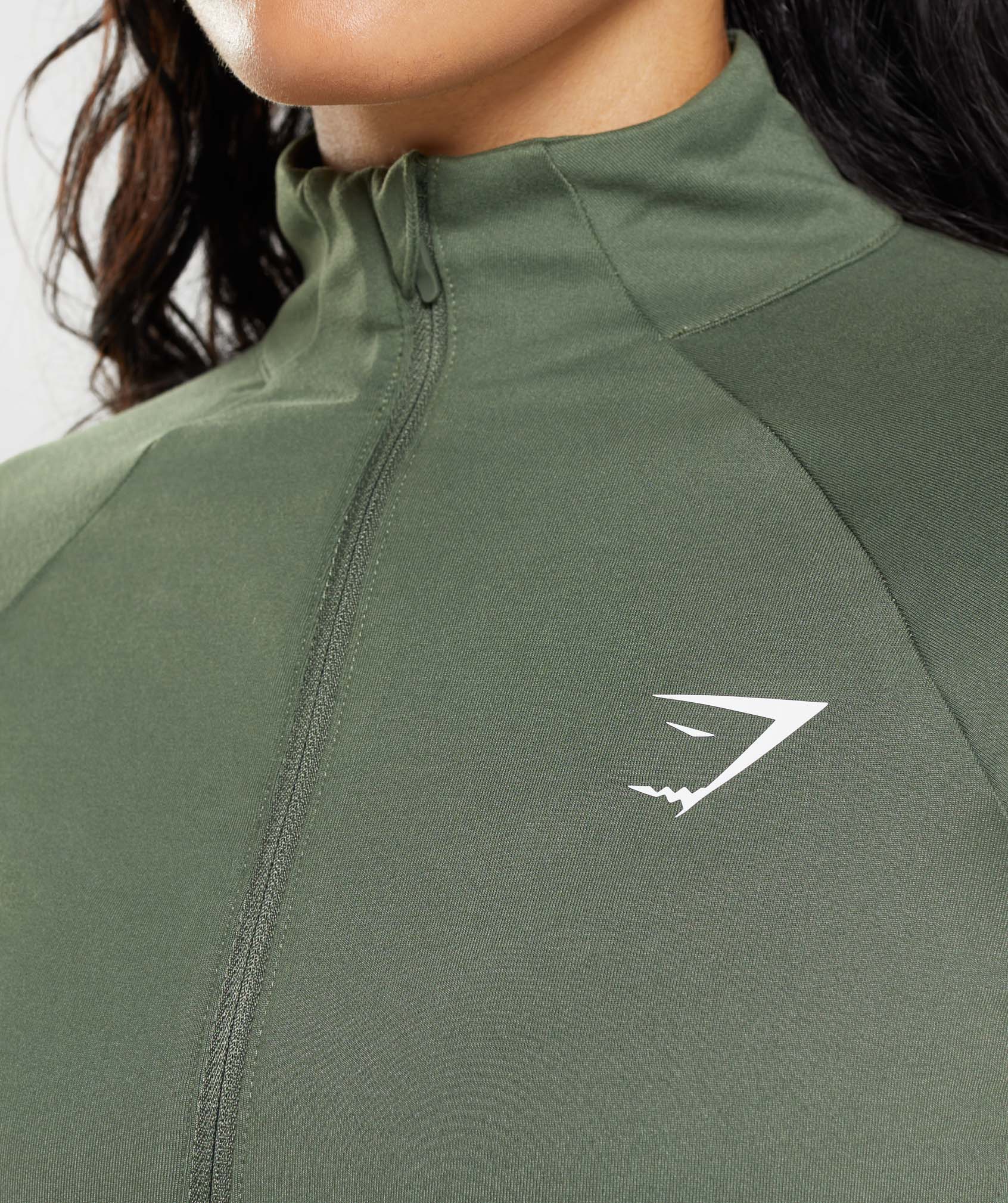 Chaquetas Gymshark Entrenamiento Mujer Verde Oliva | 1982034-OY