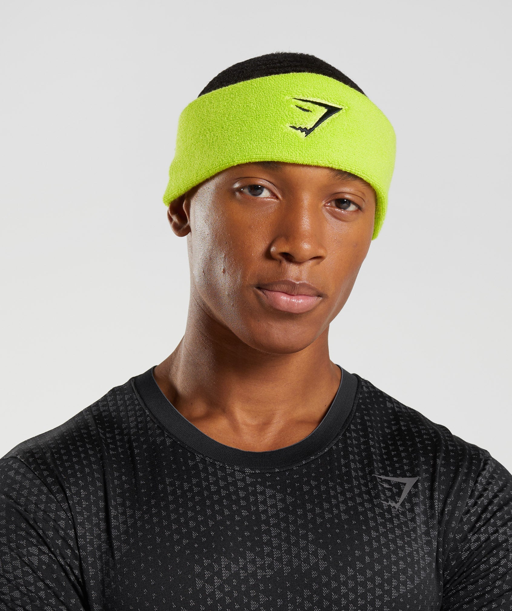 Diadema Gymshark Sharkhead Headband Hombre Verde | 5194386-HM