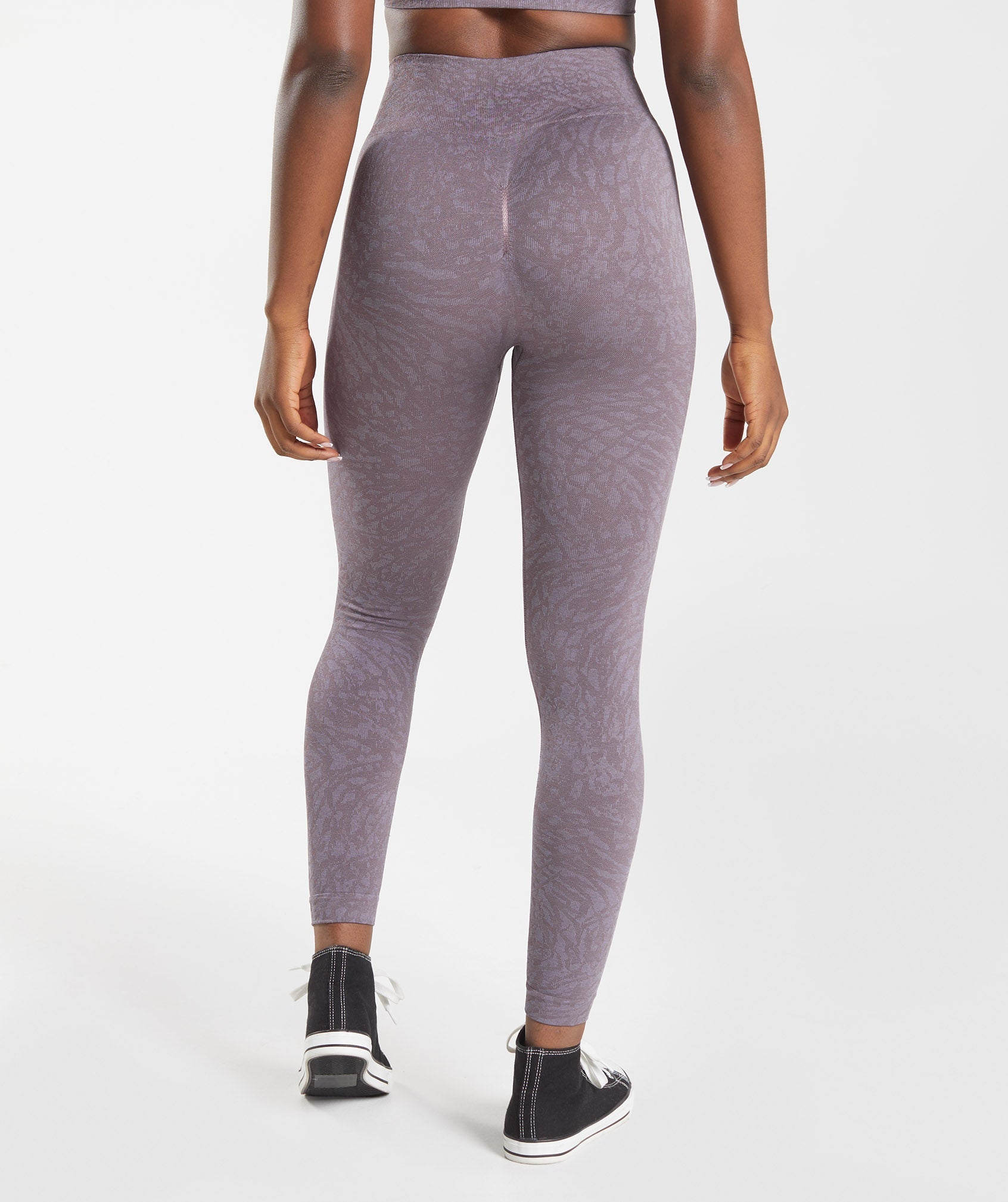 Leggins Gymshark Adapt Animal Seamless Mujer Moradas | 1026947-GY