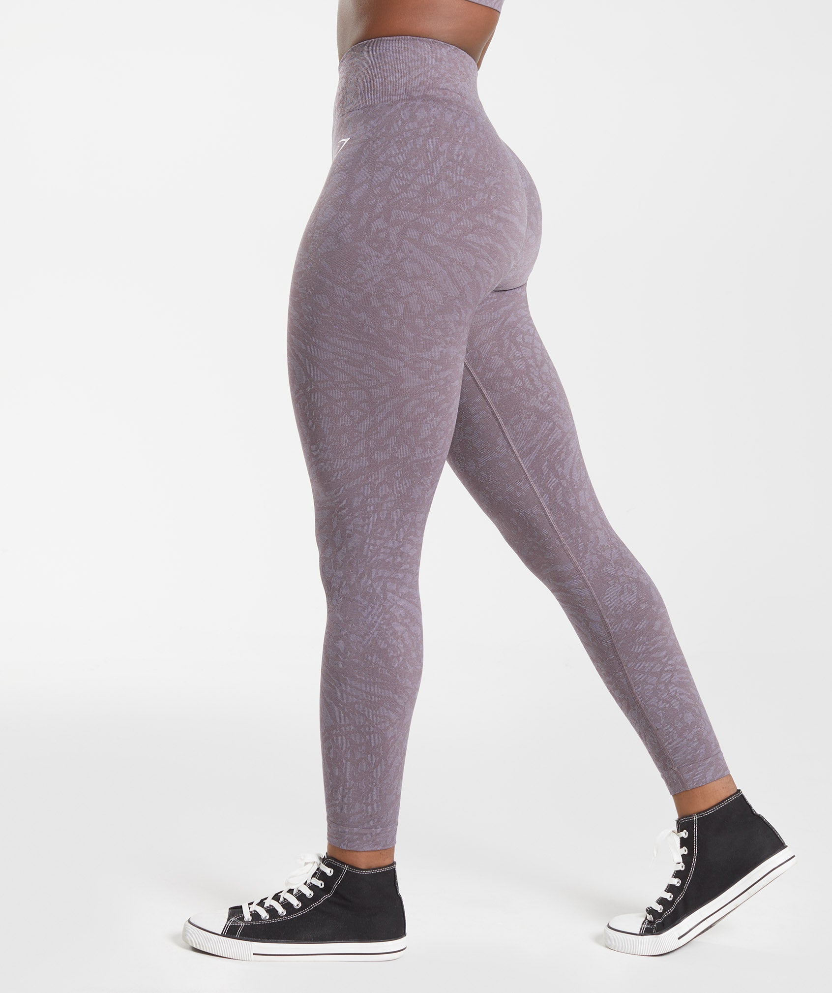 Leggins Gymshark Adapt Animal Seamless Mujer Moradas | 1026947-GY