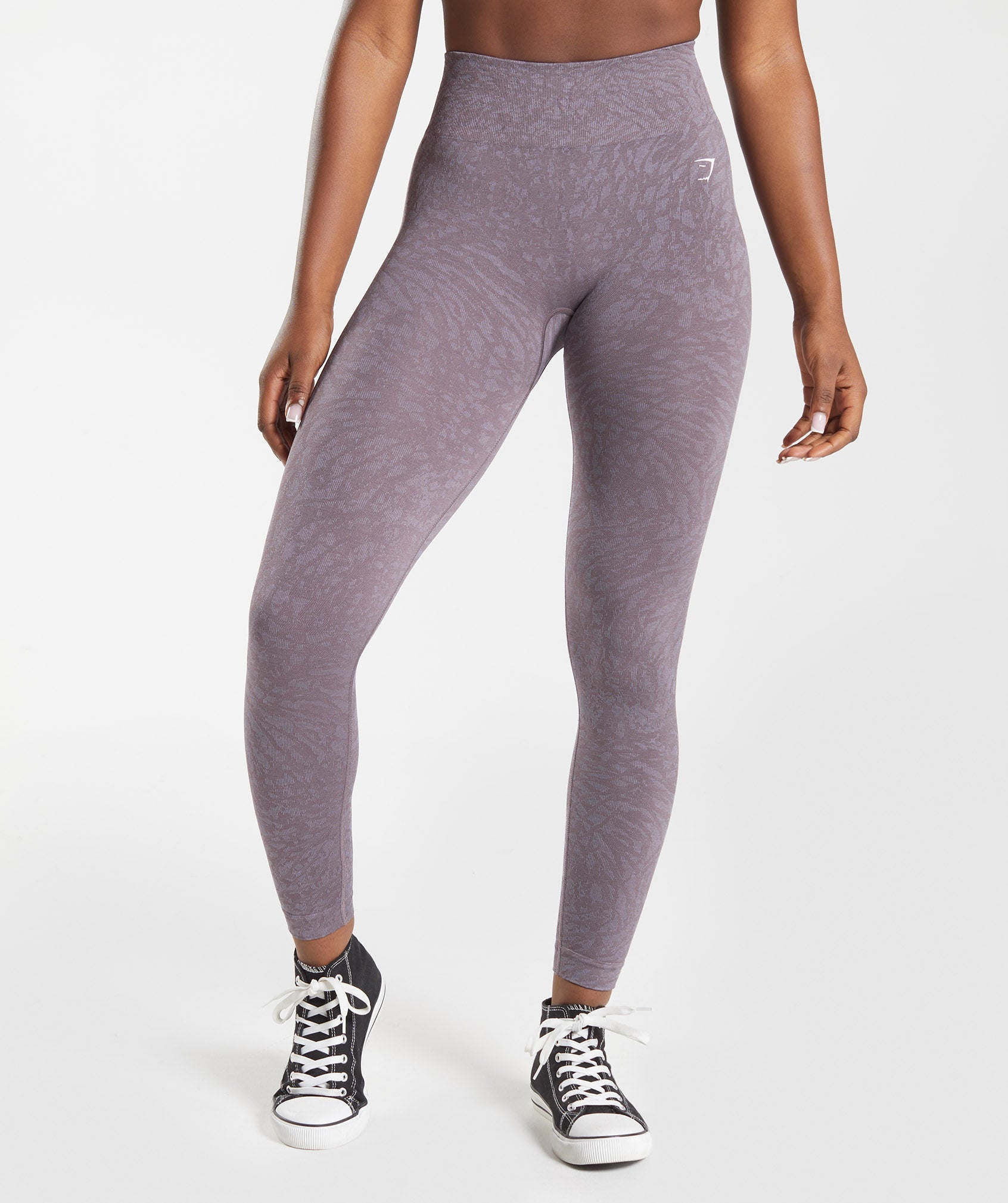 Leggins Gymshark Adapt Animal Seamless Mujer Moradas | 1026947-GY