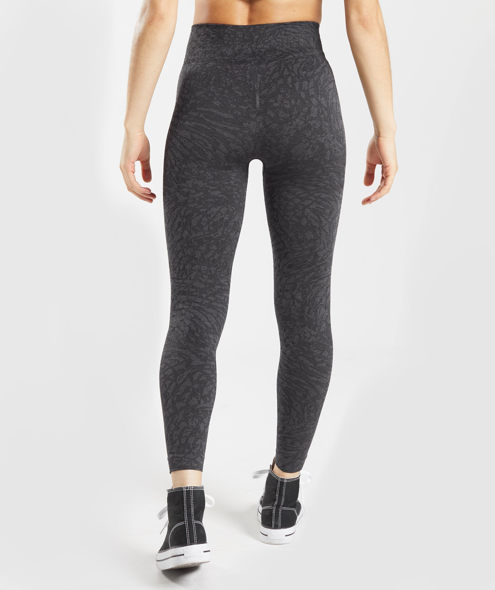 Leggins Gymshark Adapt Animal Seamless Mujer Negras | 2176983-PU