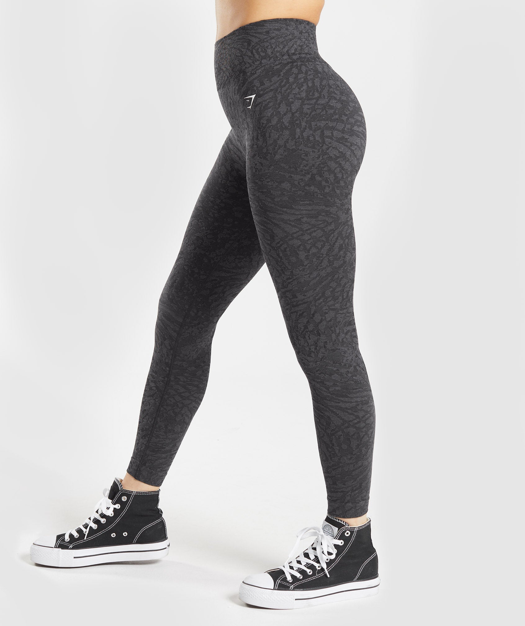 Leggins Gymshark Adapt Animal Seamless Mujer Negras | 2176983-PU