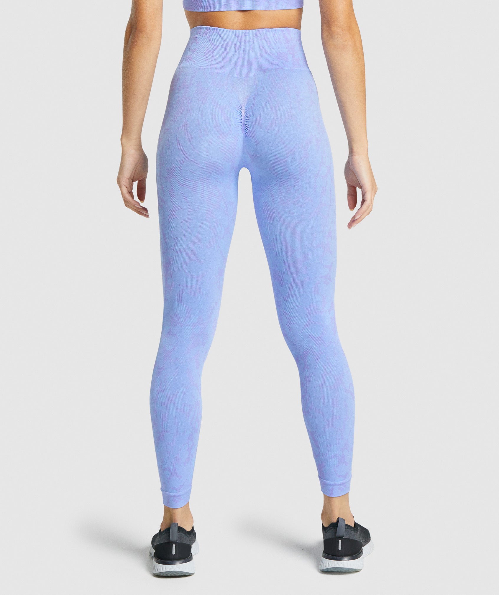 Leggins Gymshark Adapt Animal Seamless Mujer Azules Claro | 5460917-SD