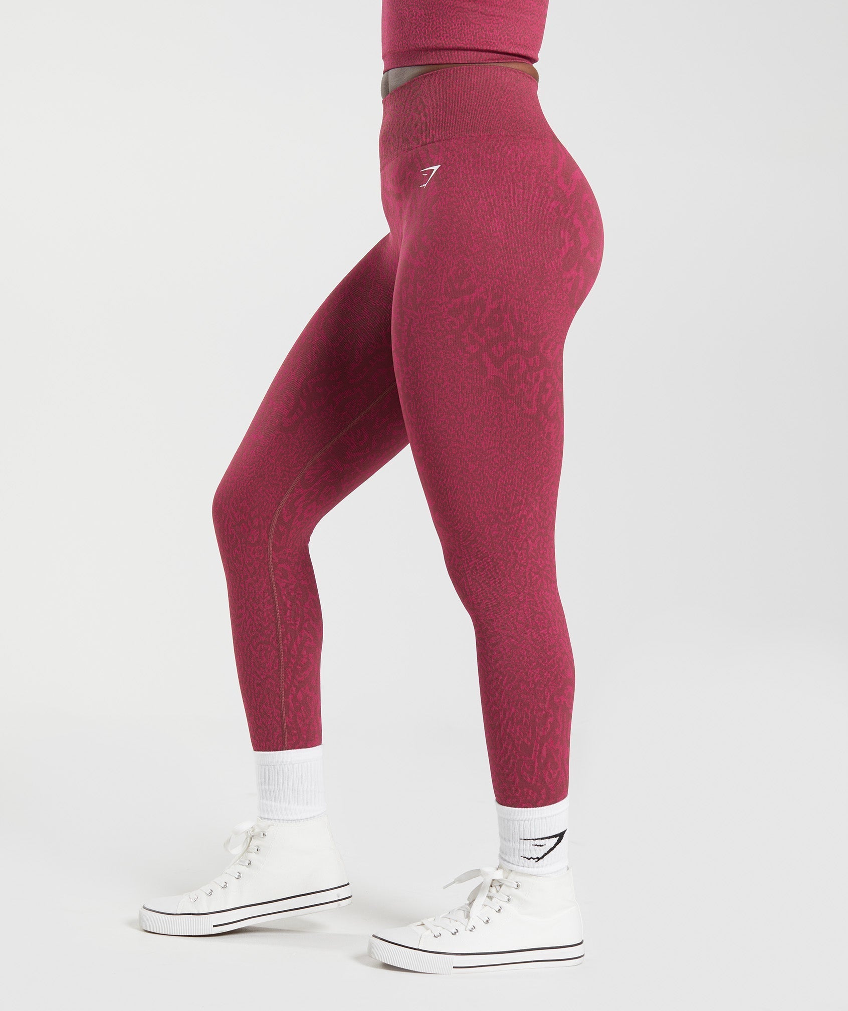 Leggins Gymshark Adapt Animal Seamless Mujer Rosas Marrones | 6201583-QF