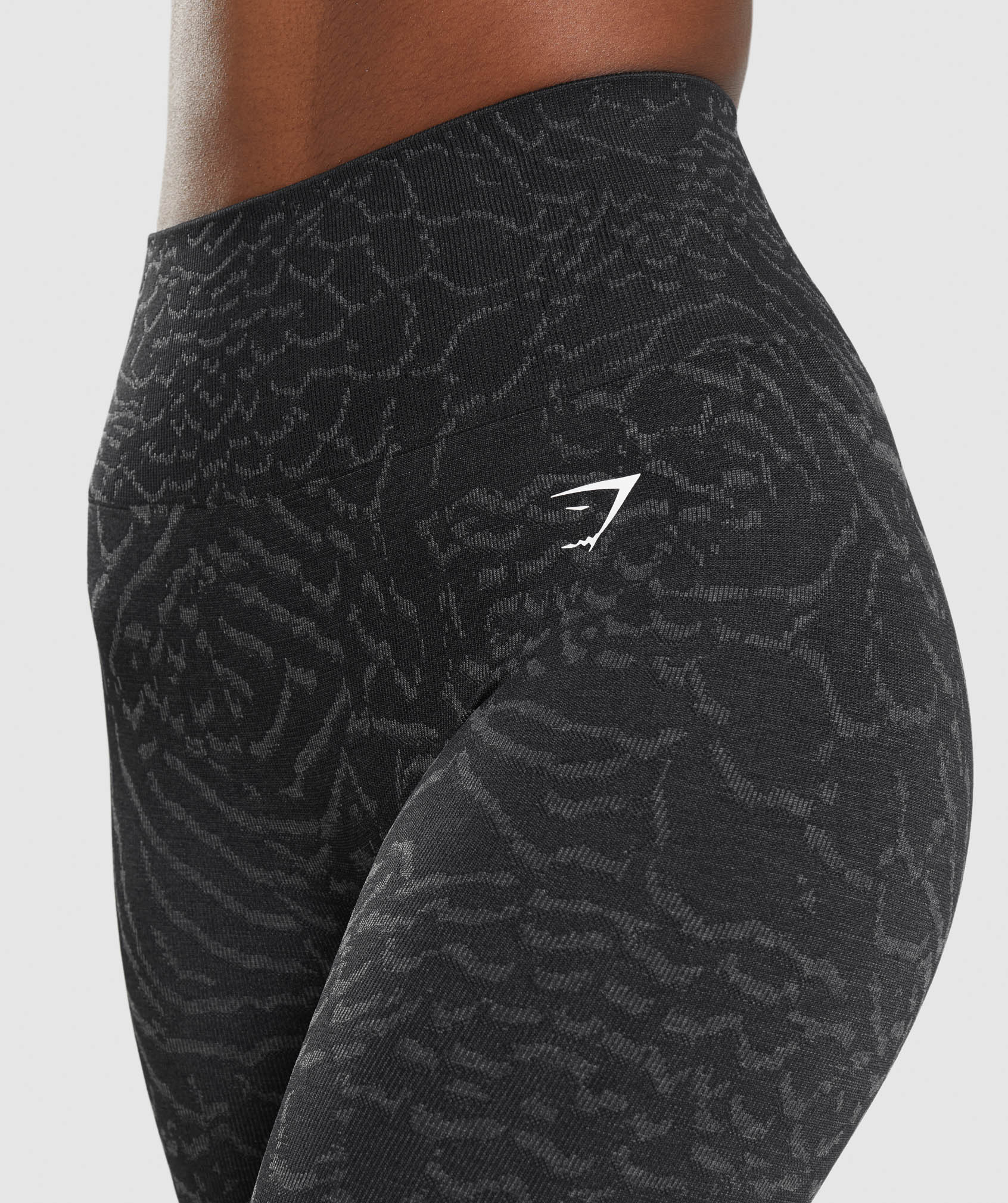 Leggins Gymshark Adapt Animal Seamless Mujer Negras | 7085196-XP