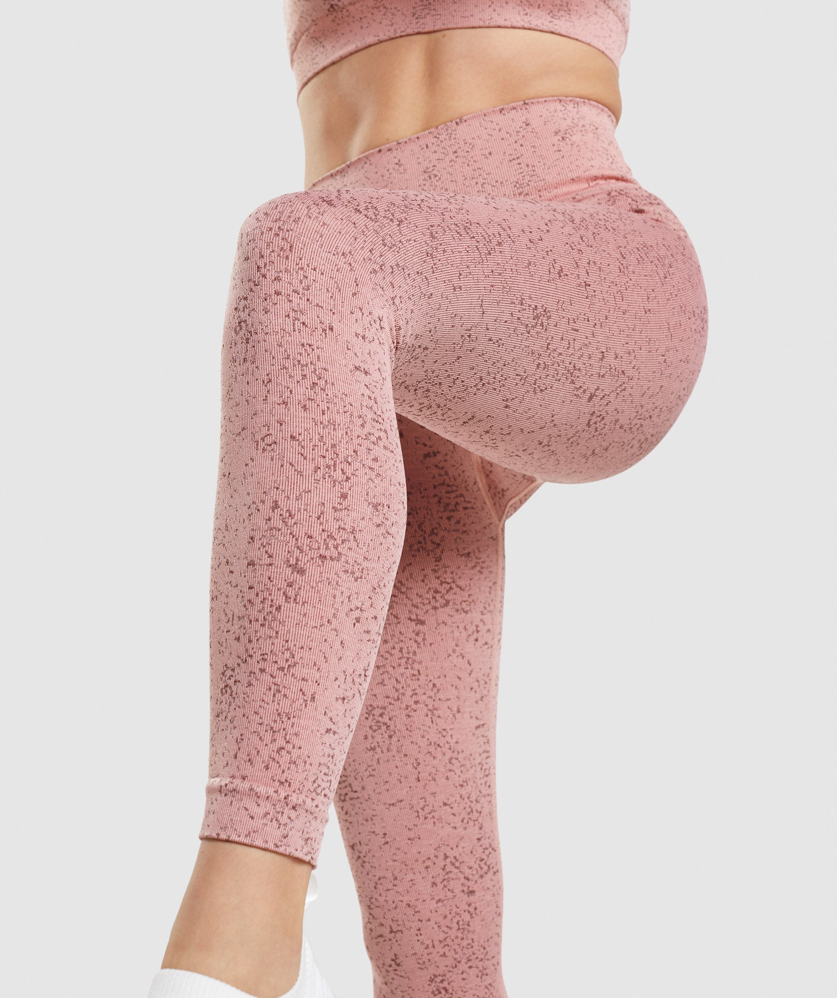 Leggins Gymshark Adapt Fleck Seamless Mujer Rosas | 2895467-KH