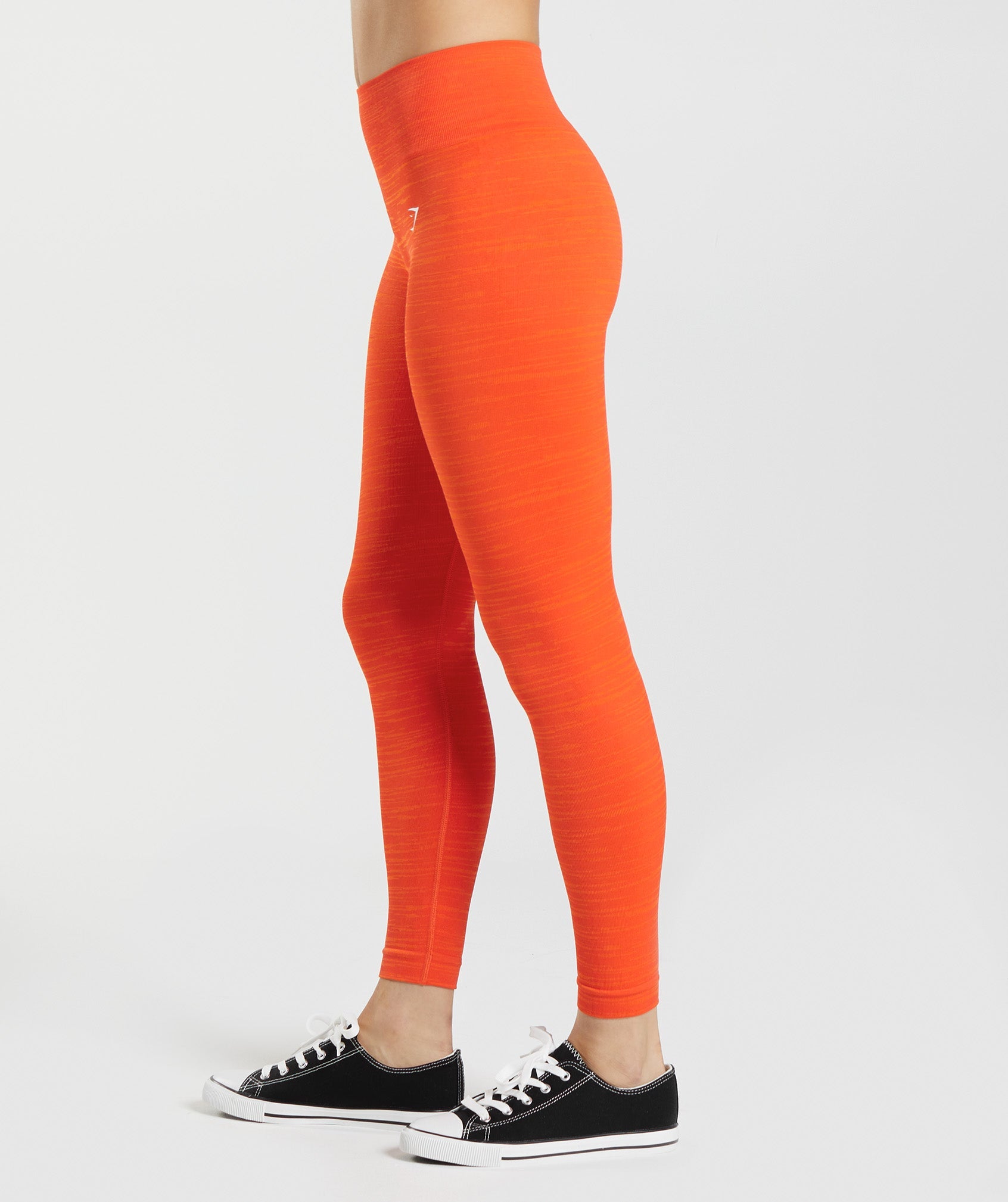 Leggins Gymshark Adapt Marl Seamless Mujer Naranjas | 1935246-EK