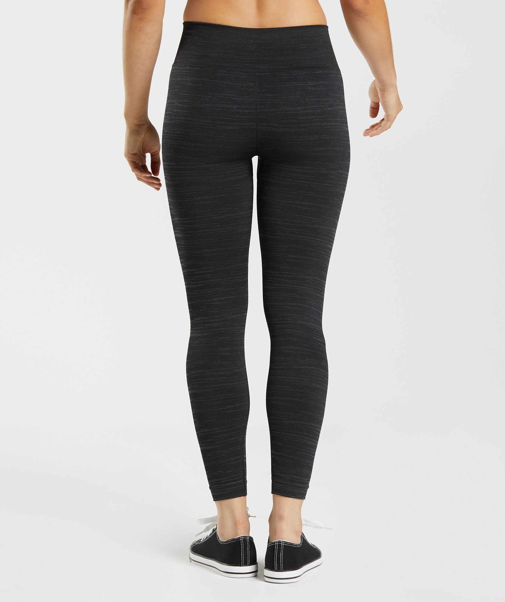 Leggins Gymshark Adapt Marl Seamless Mujer Negras | 3160428-DL