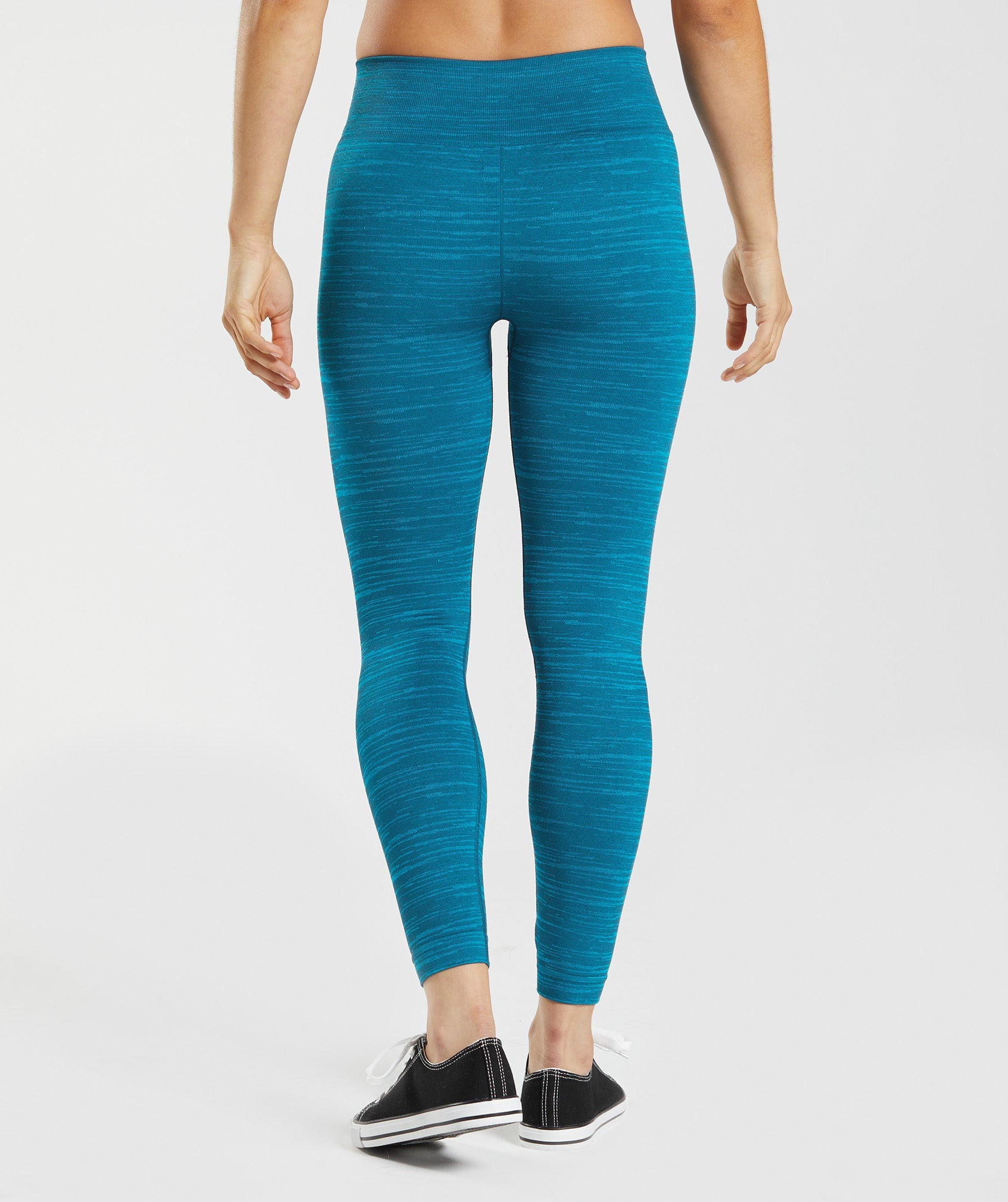 Leggins Gymshark Adapt Marl Seamless Mujer Azules | 7025639-MX