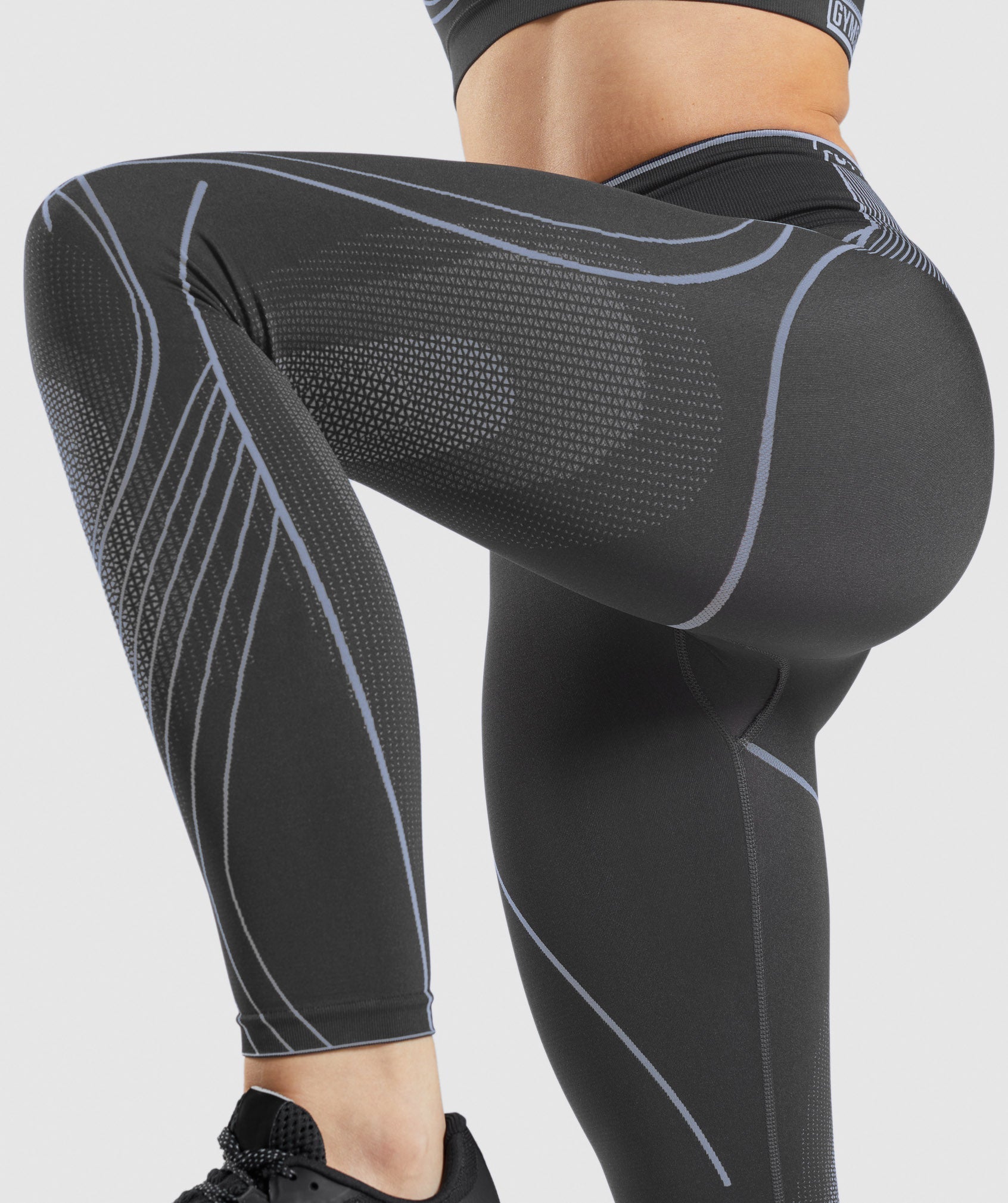 Leggins Gymshark Apex Seamless High Rise Mujer Negras | 6254017-QM