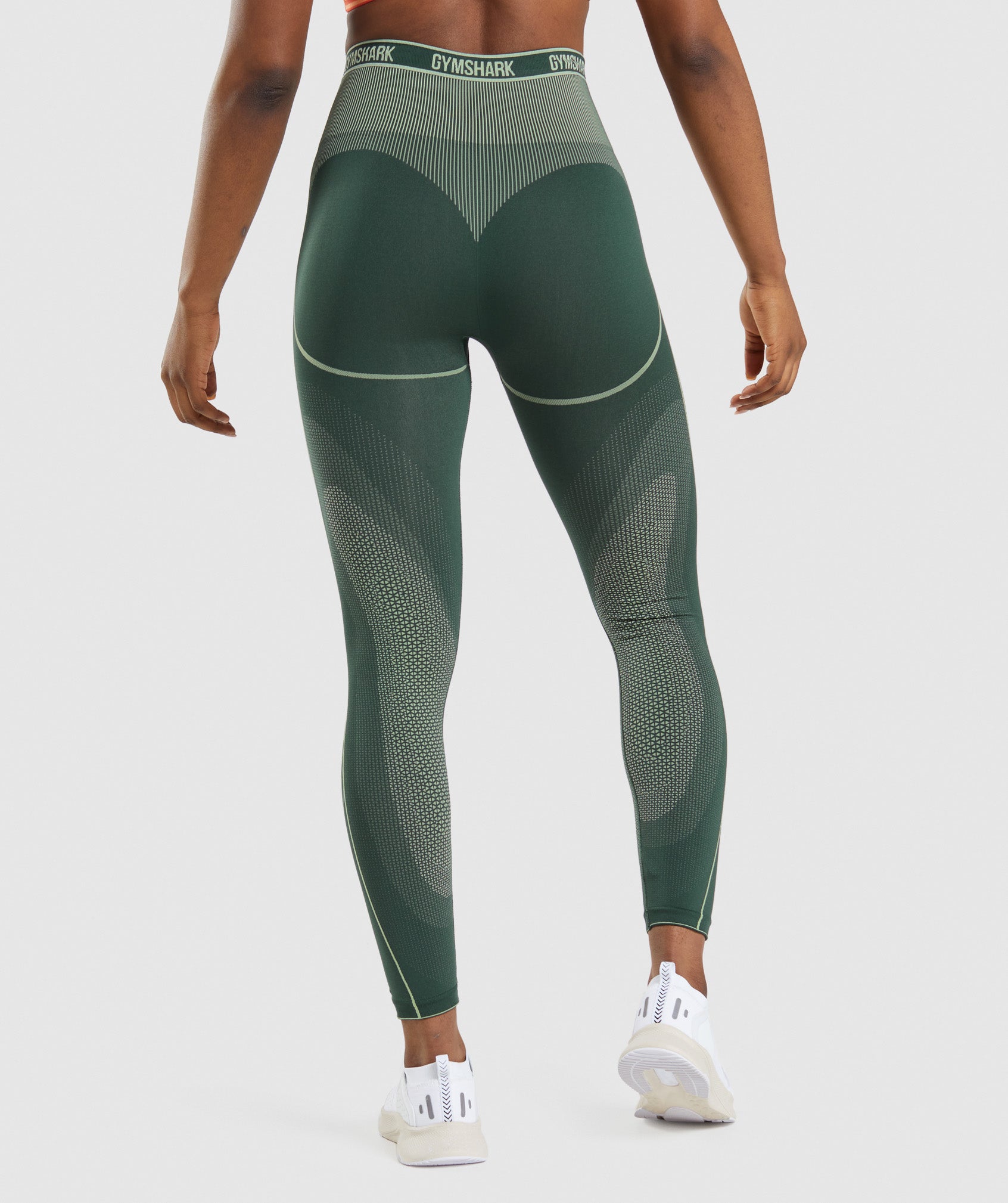 Leggins Gymshark Apex Seamless High Rise Mujer Verde | 8630251-GE