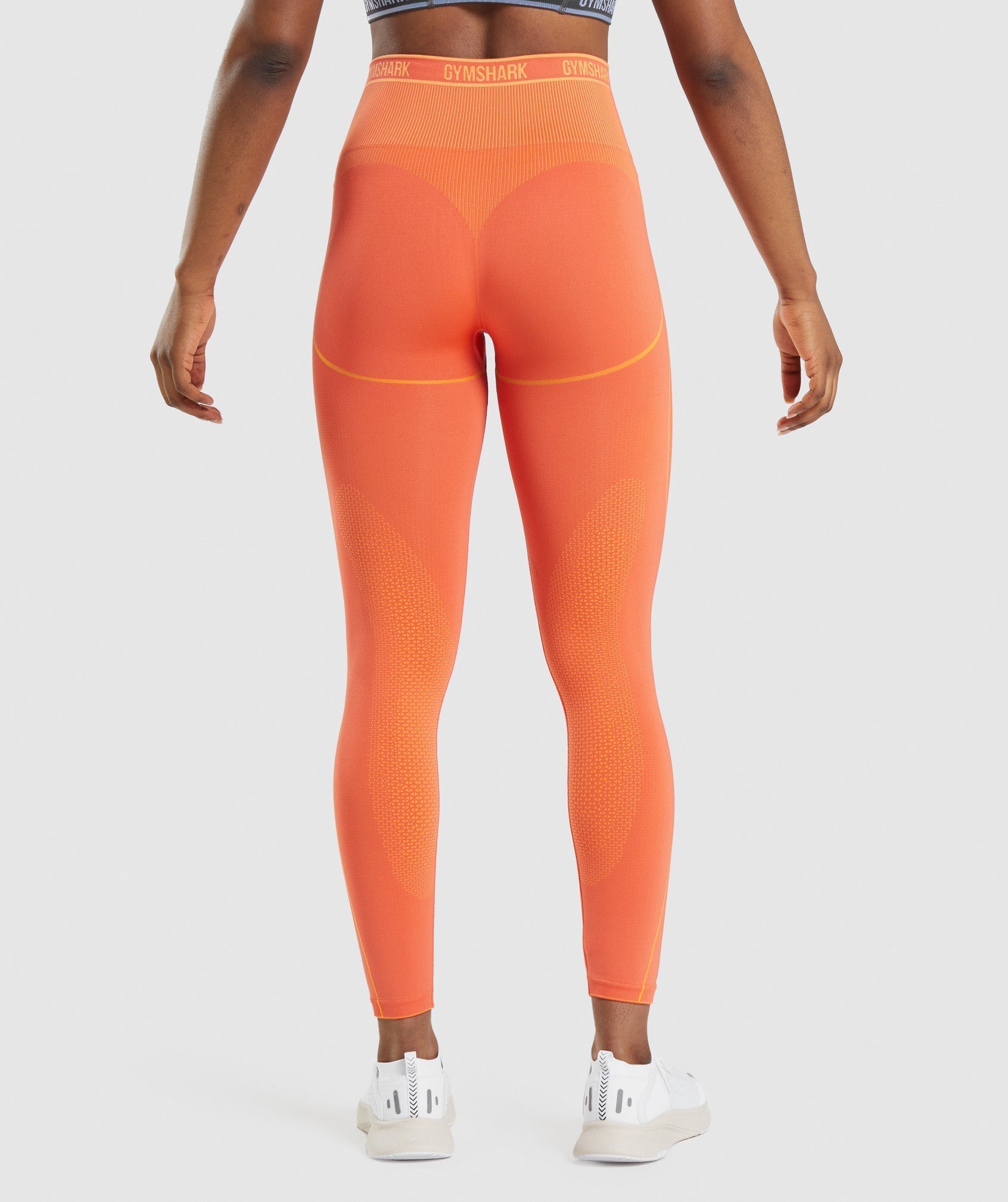 Leggins Gymshark Apex Seamless High Rise Mujer Naranjas | 9083415-VB