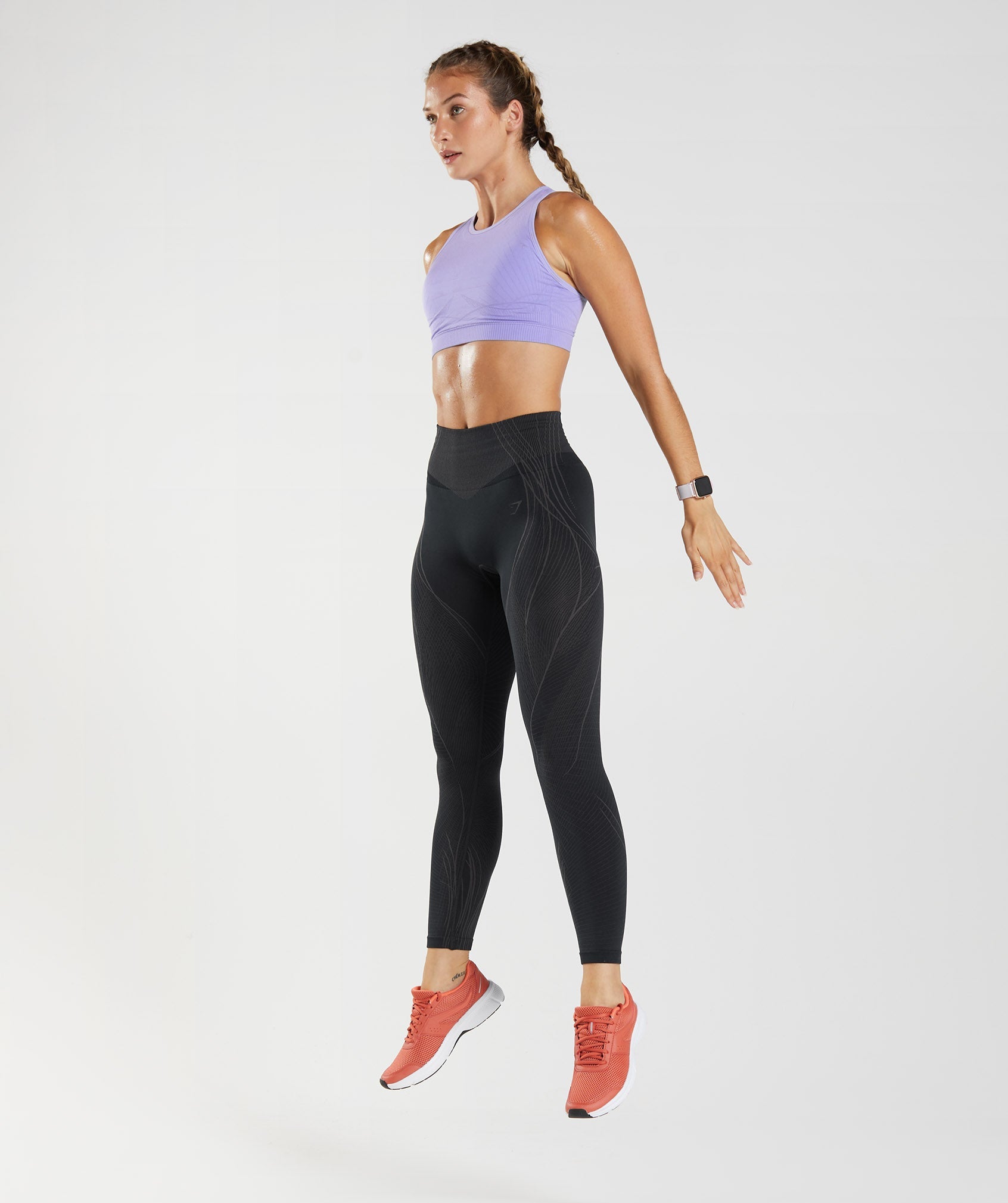 Leggins Gymshark Apex Seamless Mujer Negras | 7081592-YD