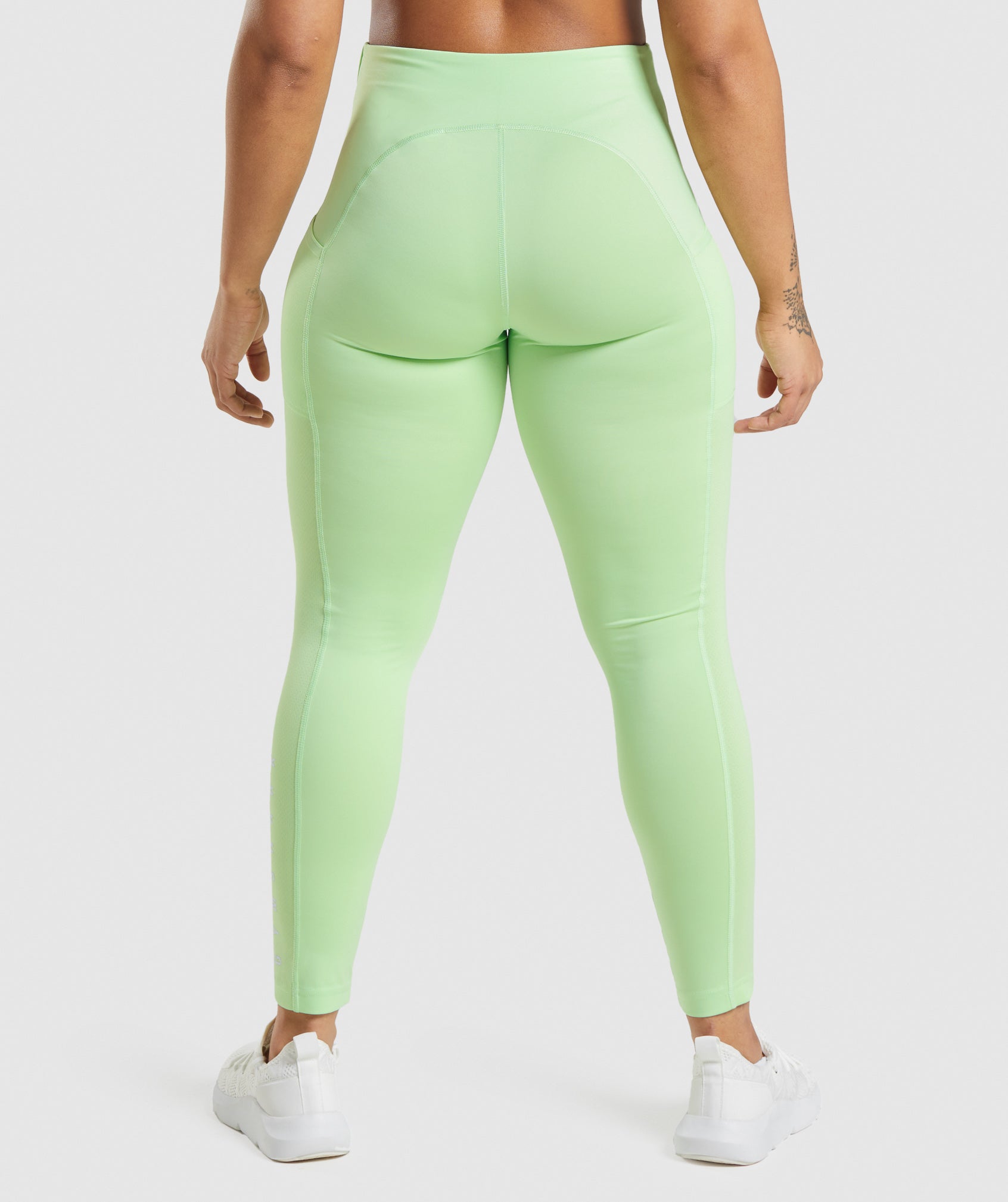 Leggins Gymshark Deporte Mujer Verde | 6138492-VO