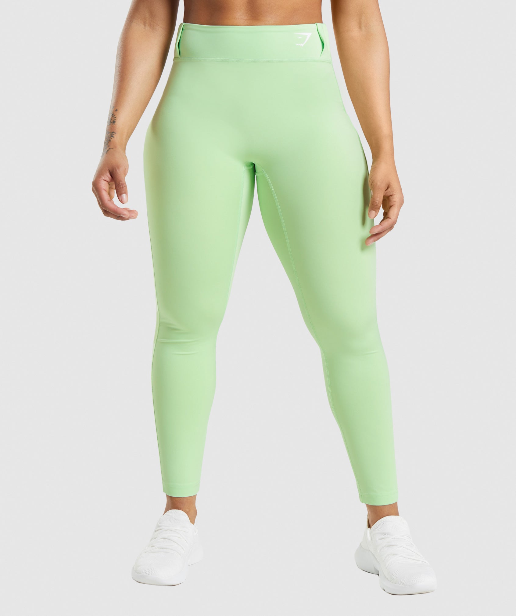 Leggins Gymshark Deporte Mujer Verde | 6138492-VO