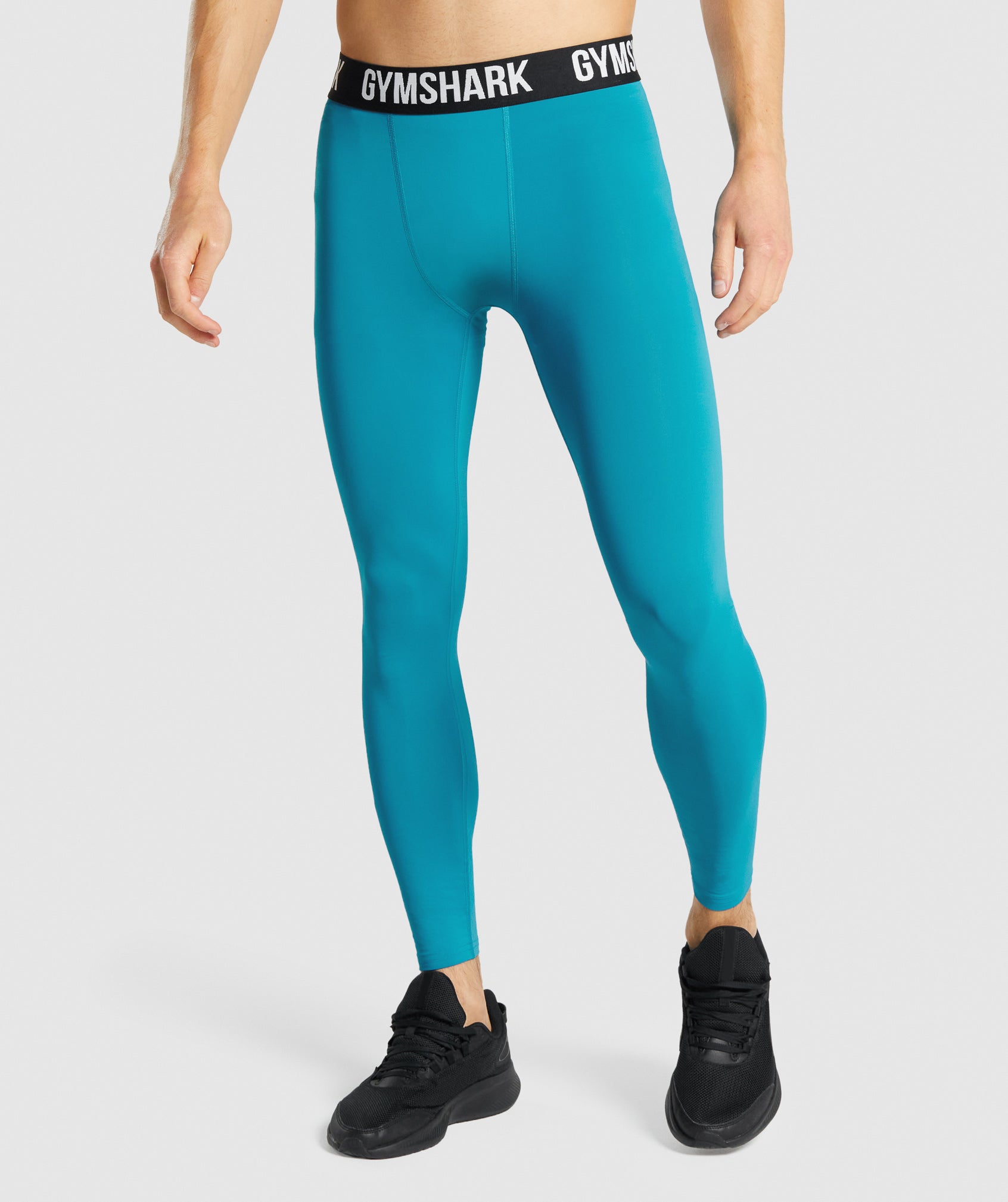 Leggins Gymshark Element Baselayer Hombre Azules | 2849016-VL