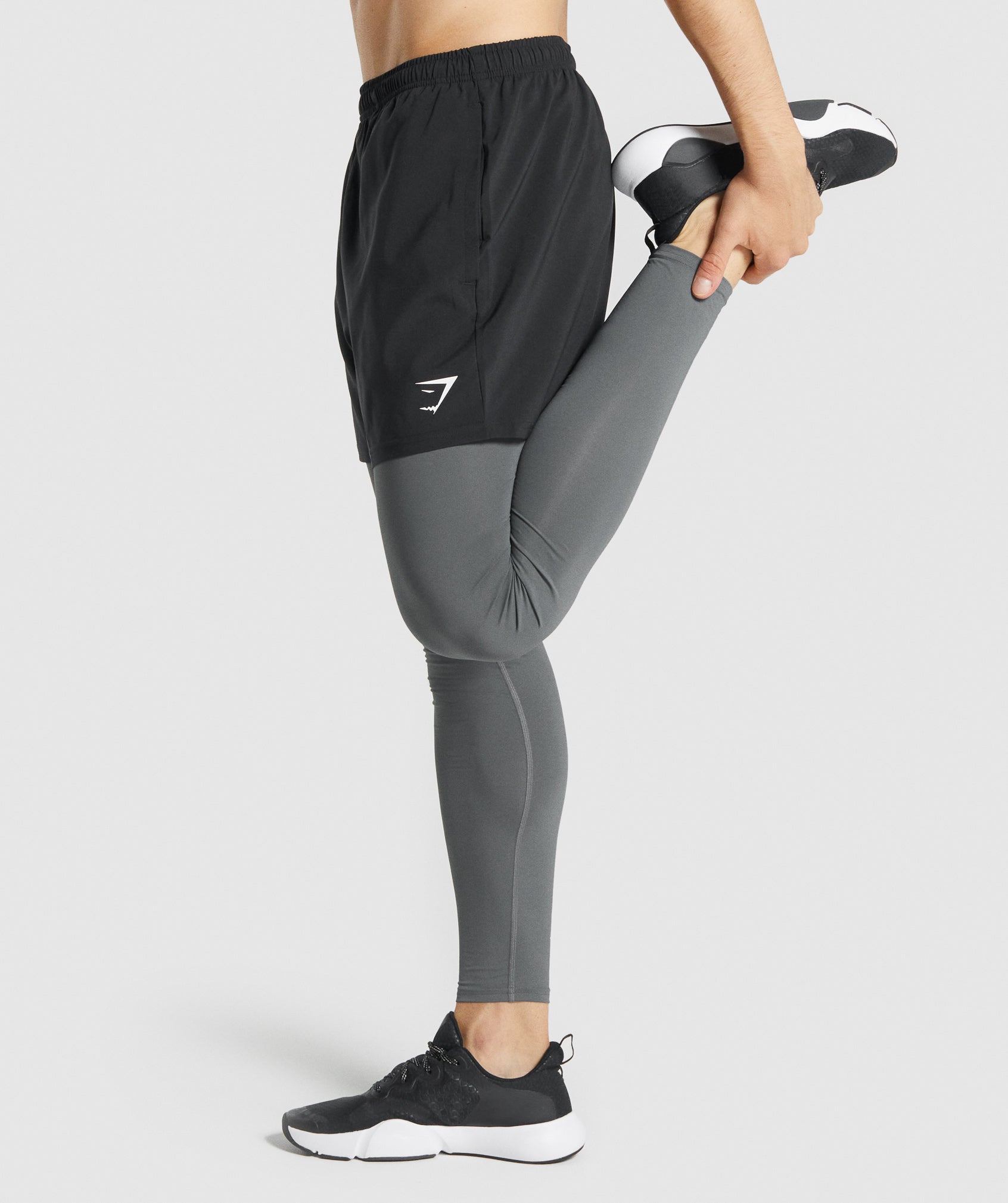 Leggins Gymshark Element Baselayer Hombre Gris | 4502398-MU