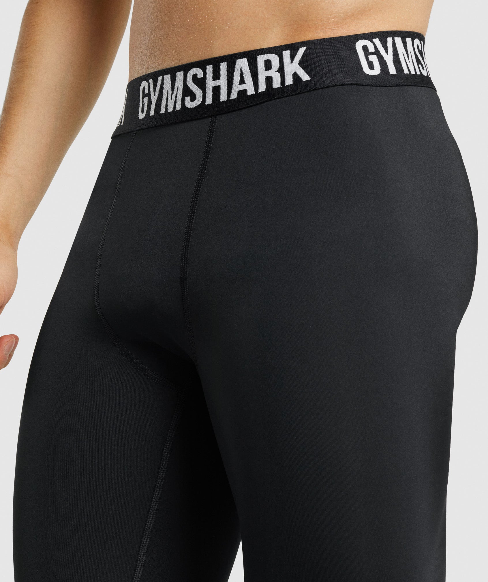 Leggins Gymshark Element Baselayer Hombre Negras | 4879362-KI