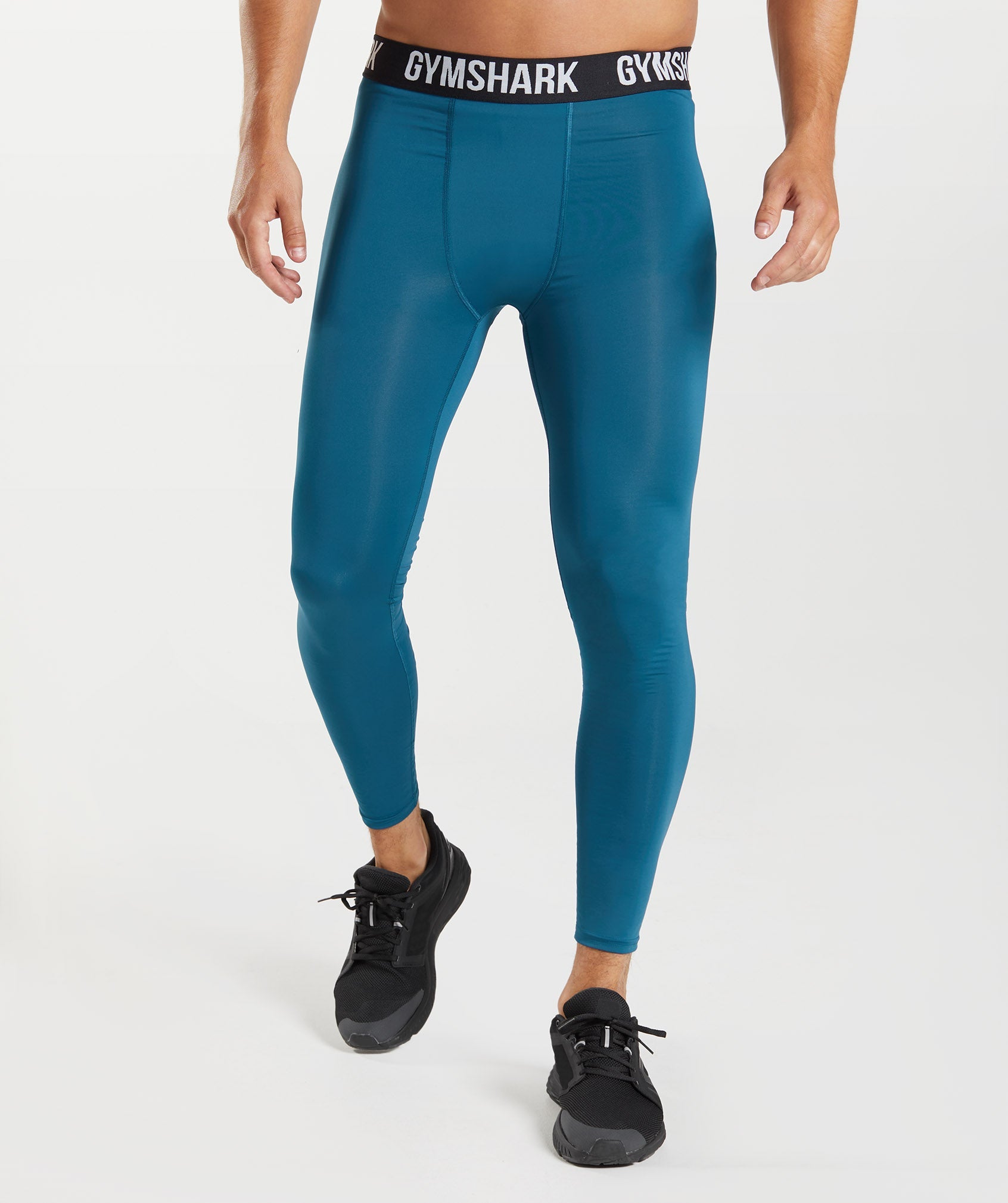 Leggins Gymshark Element Baselayer Hombre Azules | 5346928-JY