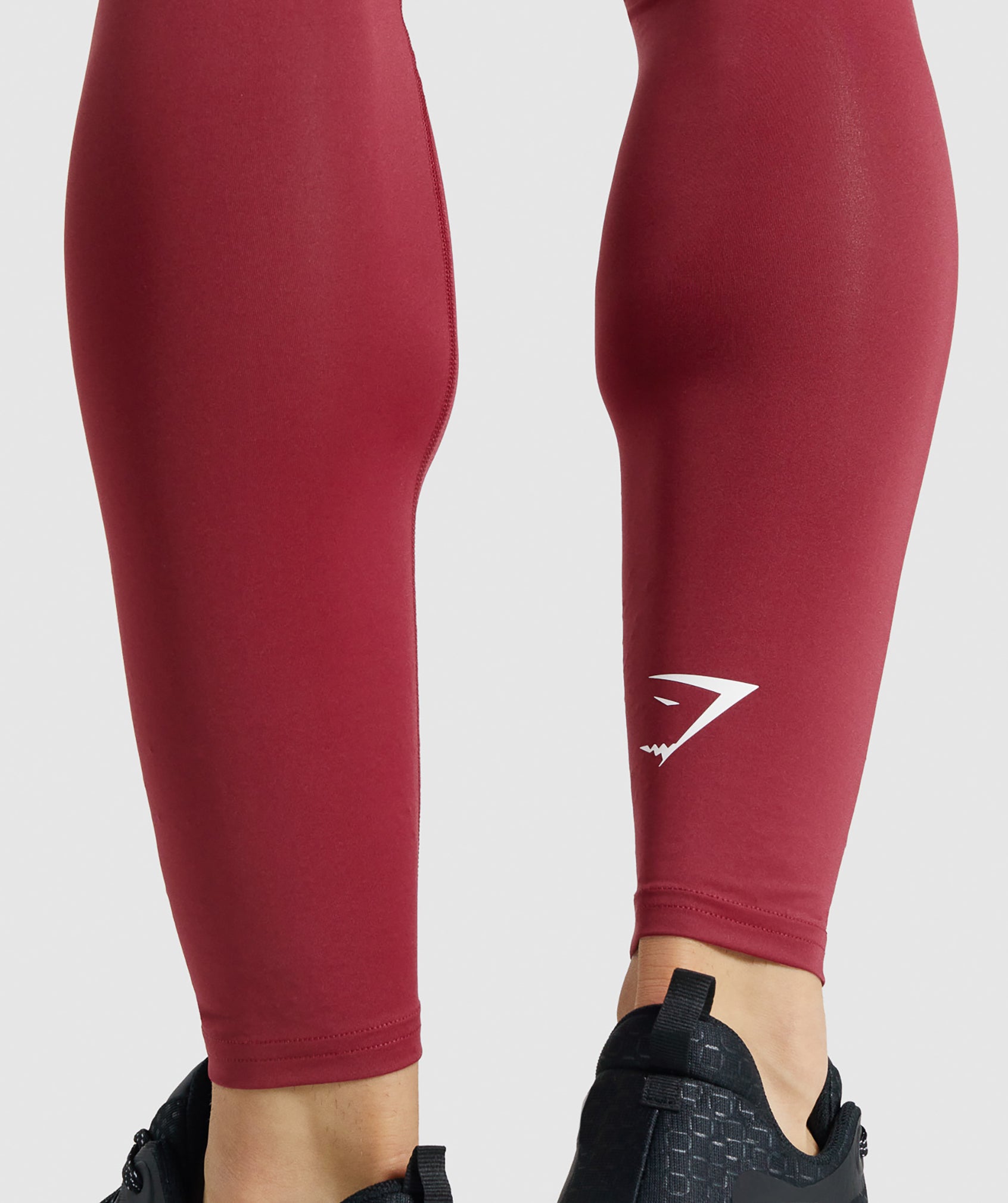 Leggins Gymshark Element Baselayer Hombre Burdeos | 6512384-MH