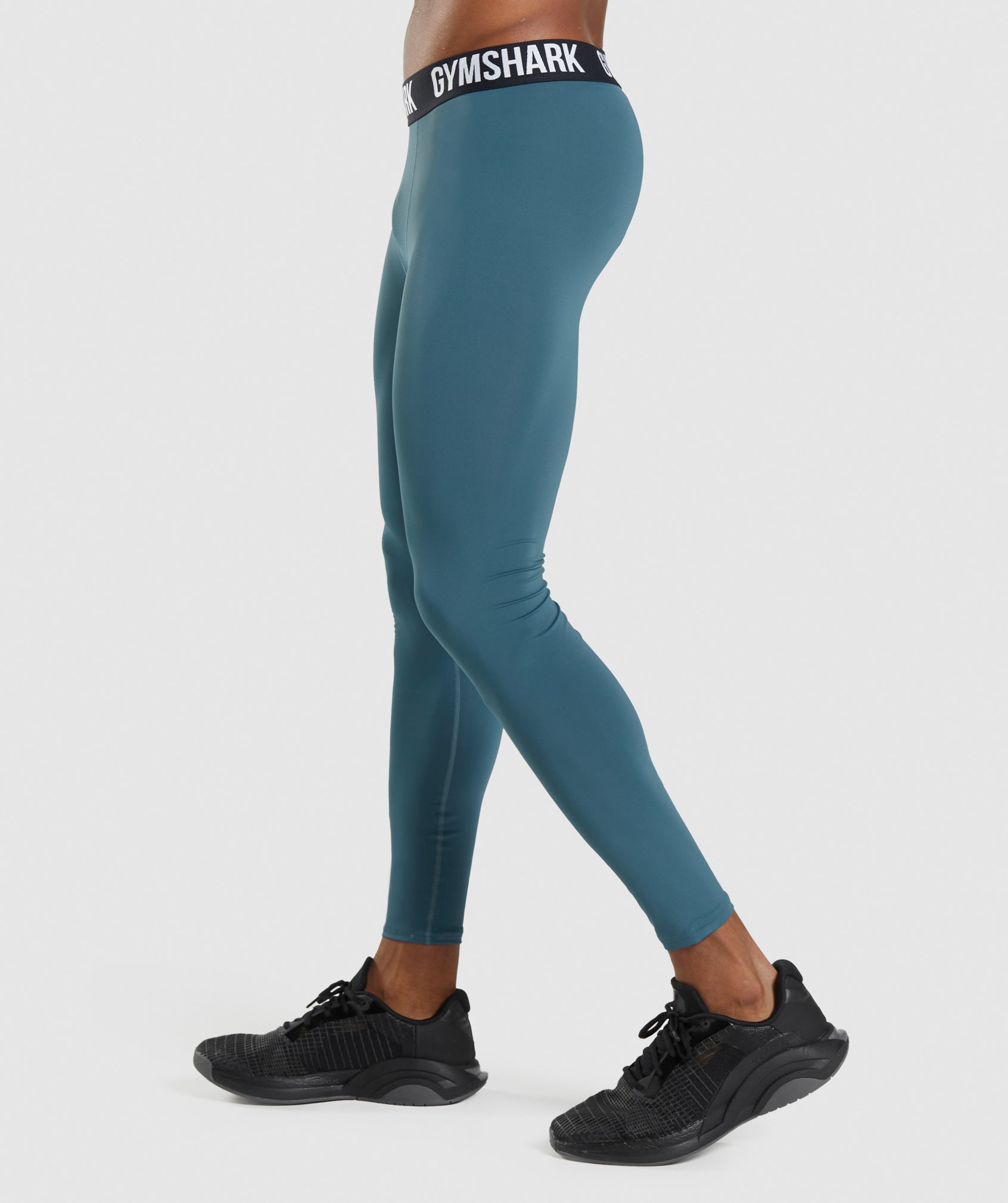 Leggins Gymshark Element Baselayer Hombre Turquesa | 8207913-IG