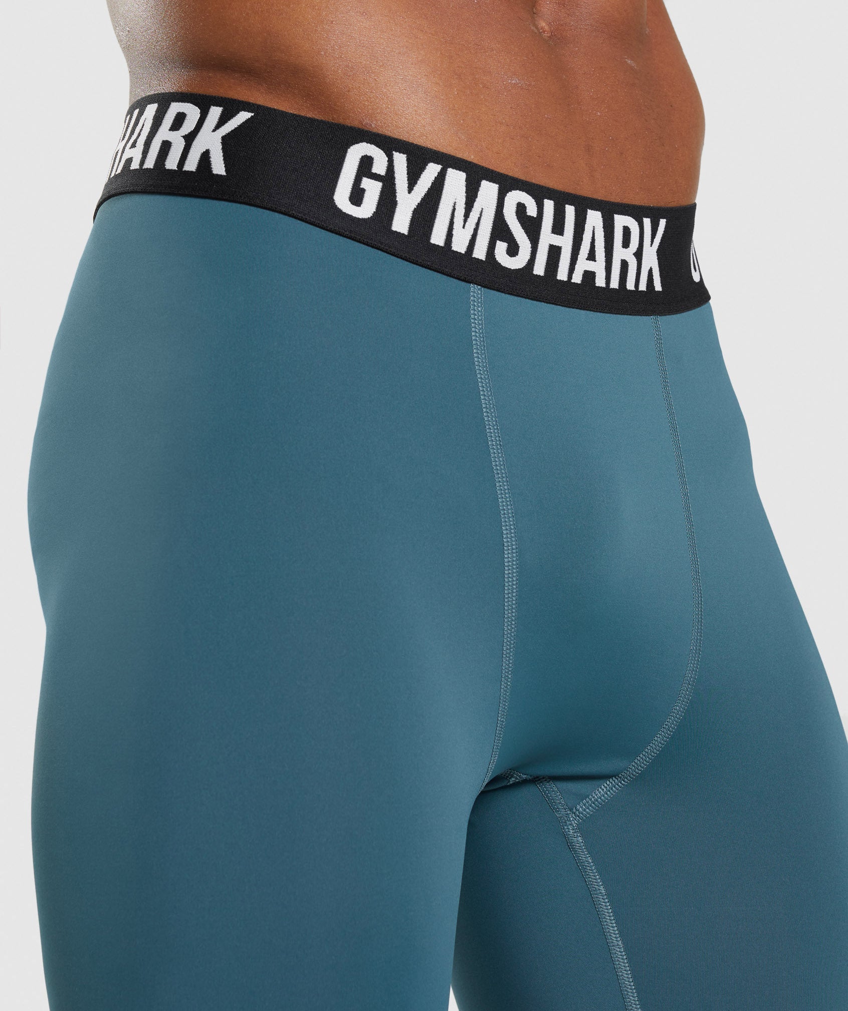 Leggins Gymshark Element Baselayer Hombre Turquesa | 8207913-IG