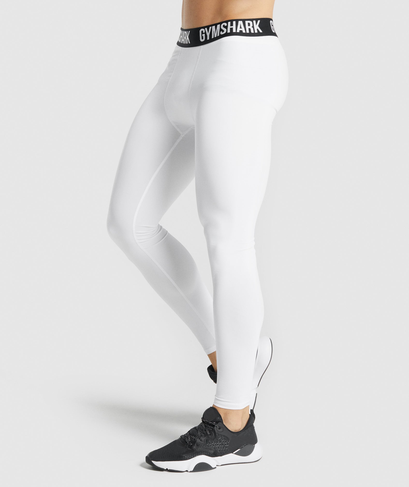 Leggins Gymshark Element Baselayer Hombre Blancas | 8543691-TJ