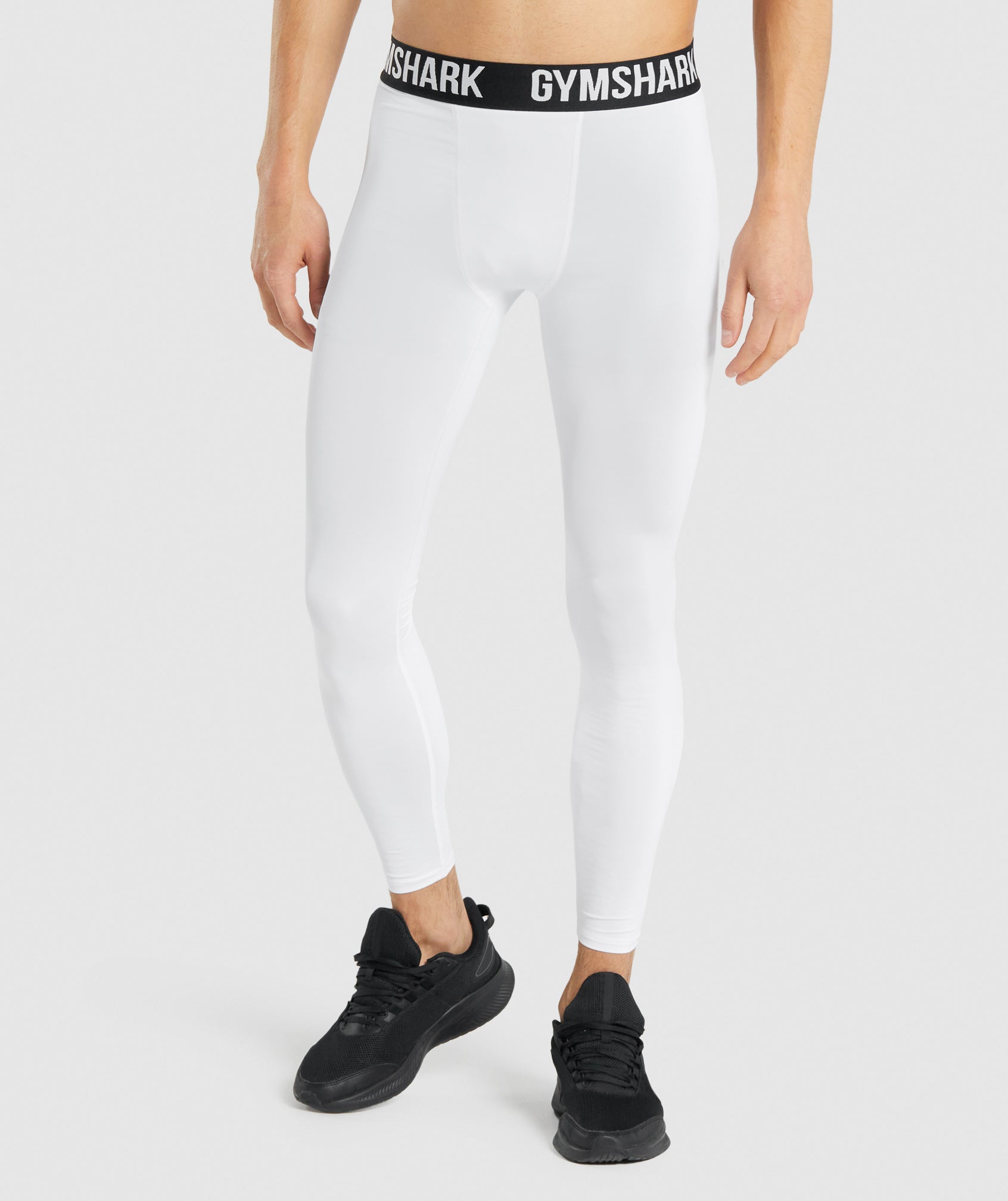 Leggins Gymshark Element Baselayer Hombre Blancas | 8543691-TJ