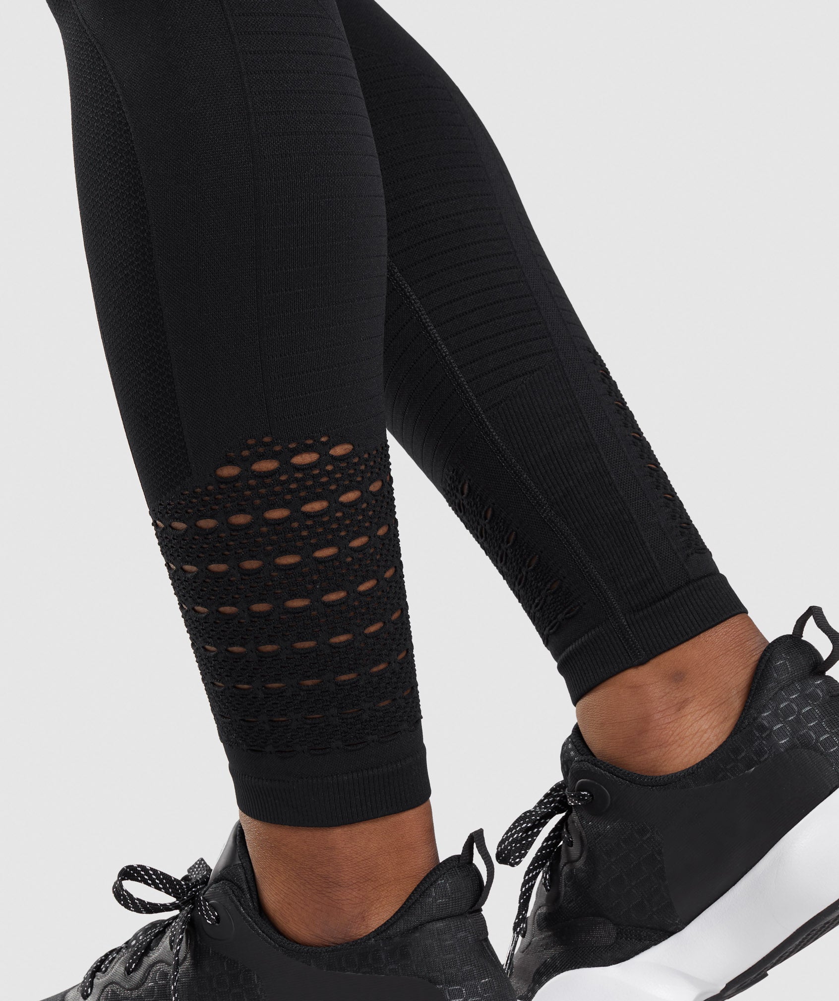 Leggins Gymshark Energy Seamless Mujer Negras | 6129854-DV