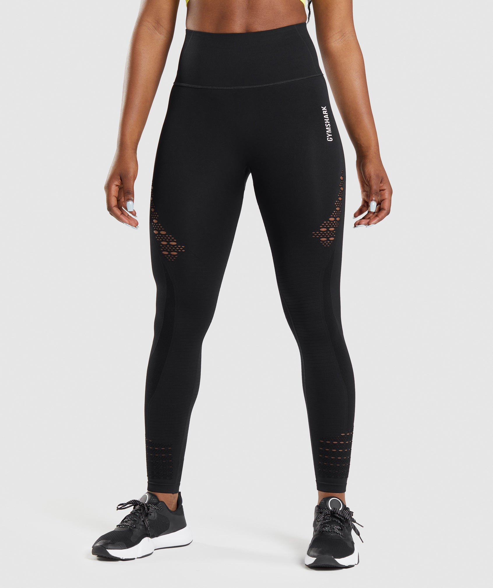 Leggins Gymshark Energy Seamless Mujer Negras | 6129854-DV