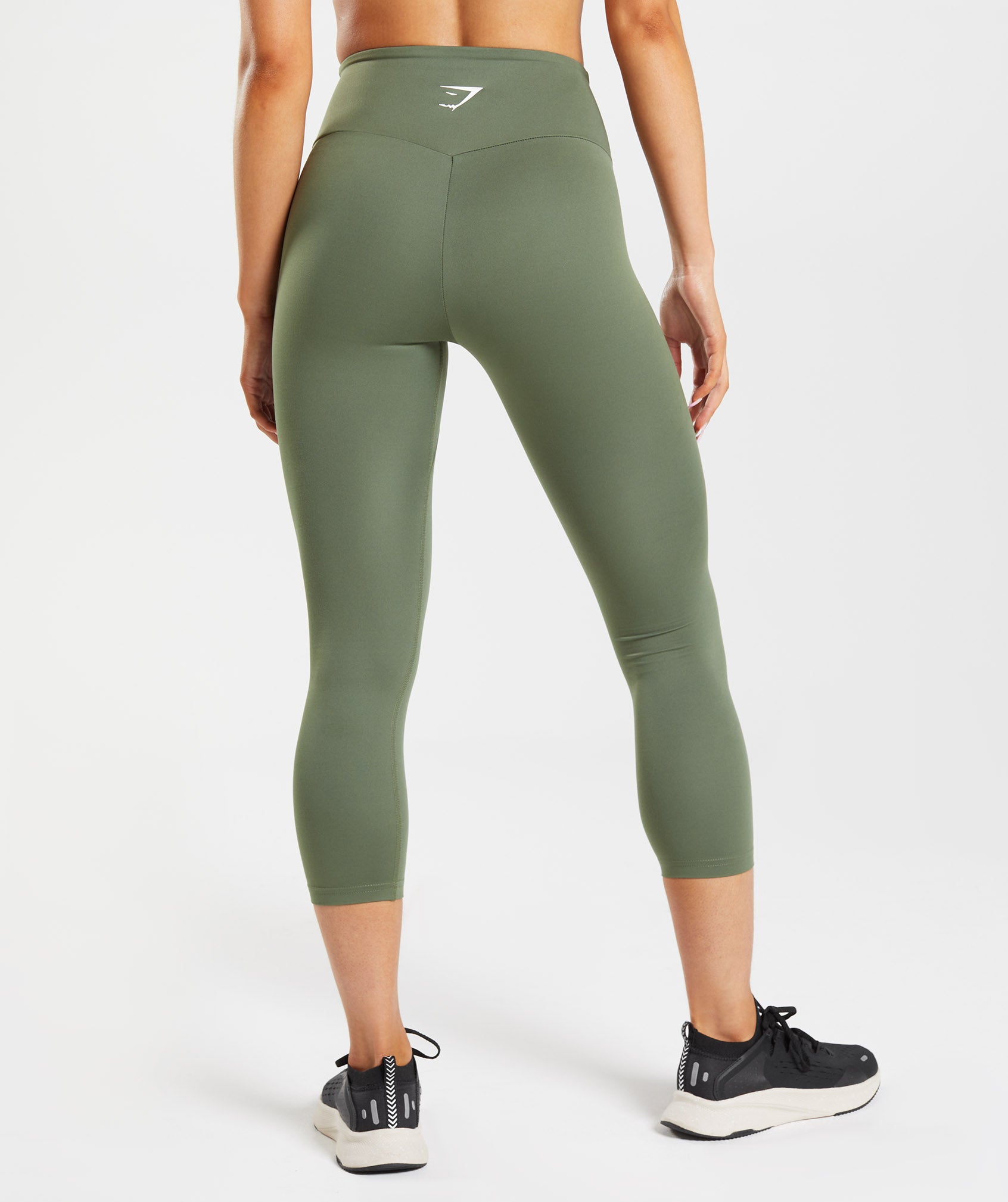 Leggins Gymshark Entrenamiento 7/8 Mujer Verde Oliva | 4609235-TK